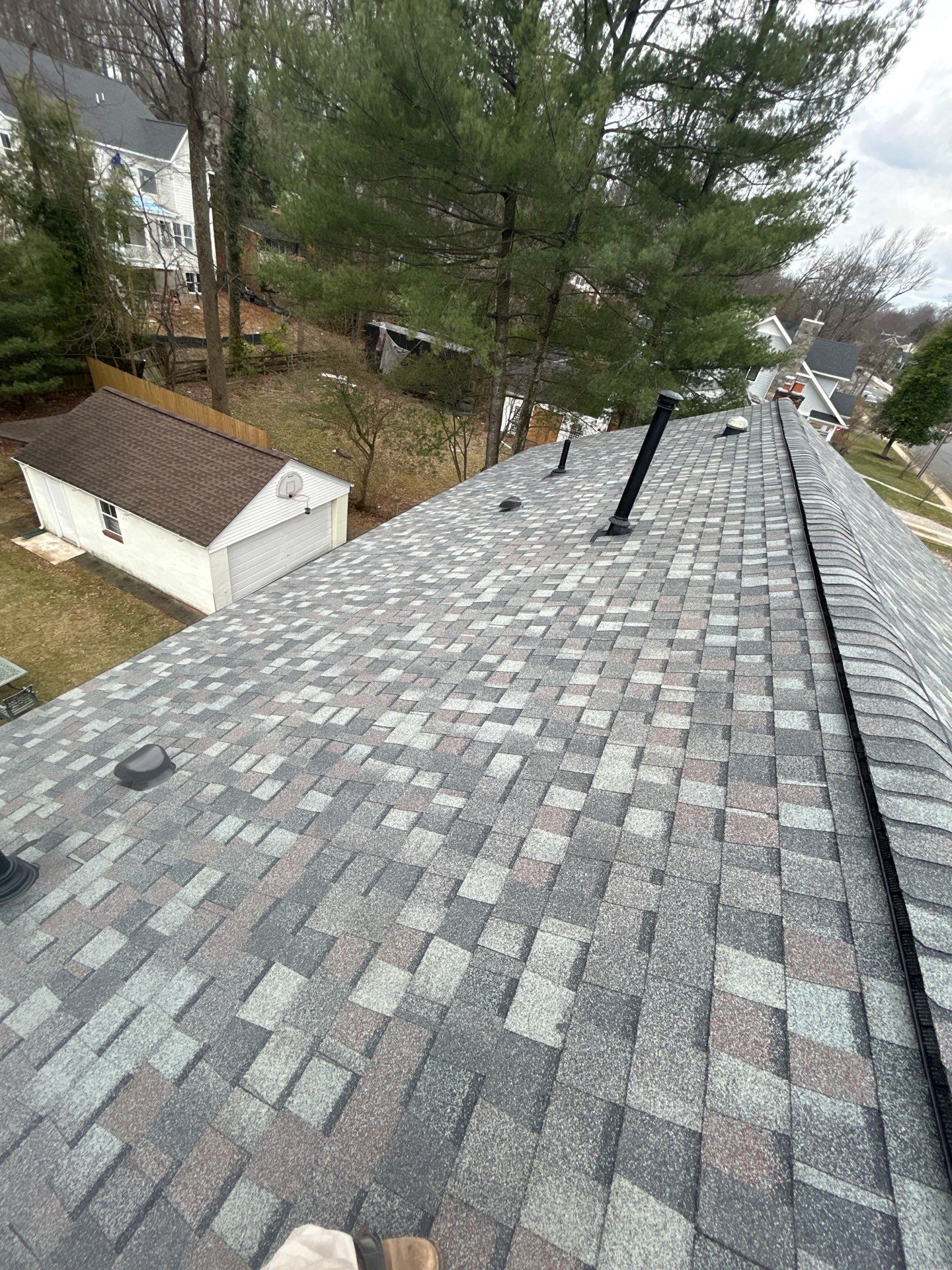 Falls Church: Residential Roof Replacement with CertainTeed Landmark Pro in Max Def Colonial Slate by RM Banning, Inc.