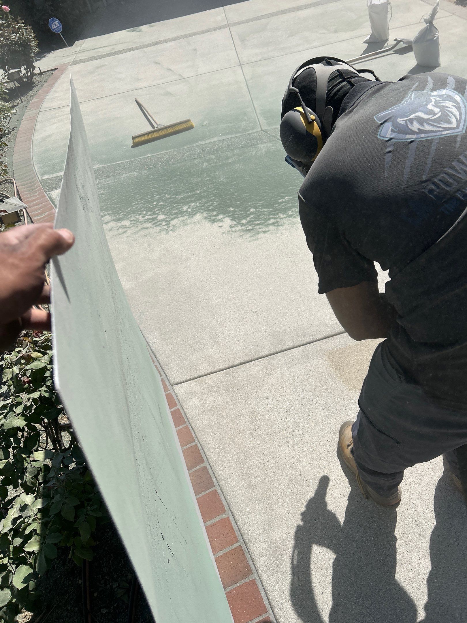 Concrete Driveway Sandblasting & Sealing In Sierra Madre, CA by La Power Washing Inc