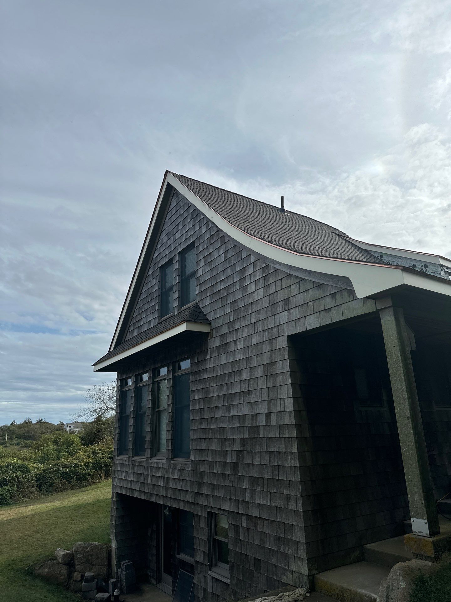 Block Island Family Compound - Roof & Trim Project  by Rinaldi Brothers
