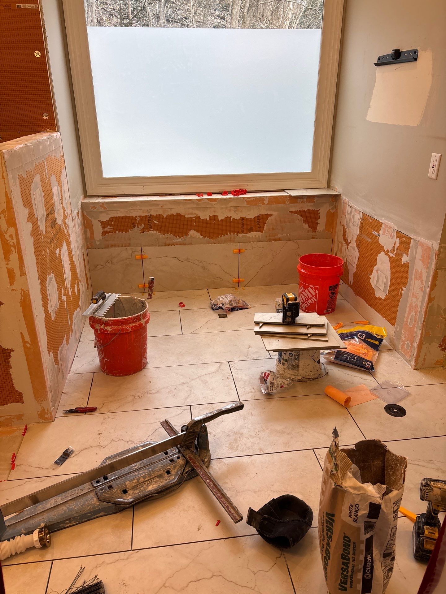 Bathroom Remodel by Footprints Floors Kentucky