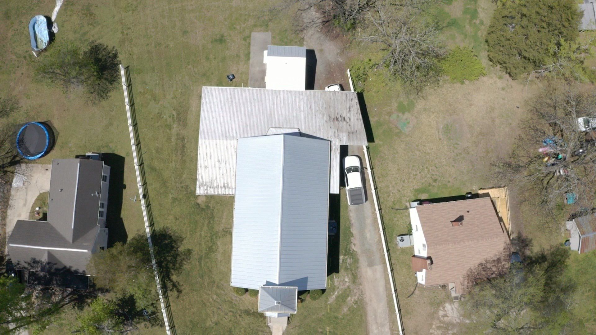 Primitive Baptist Church using Standing Seam Metal by Just In Time Roofing and Restoration