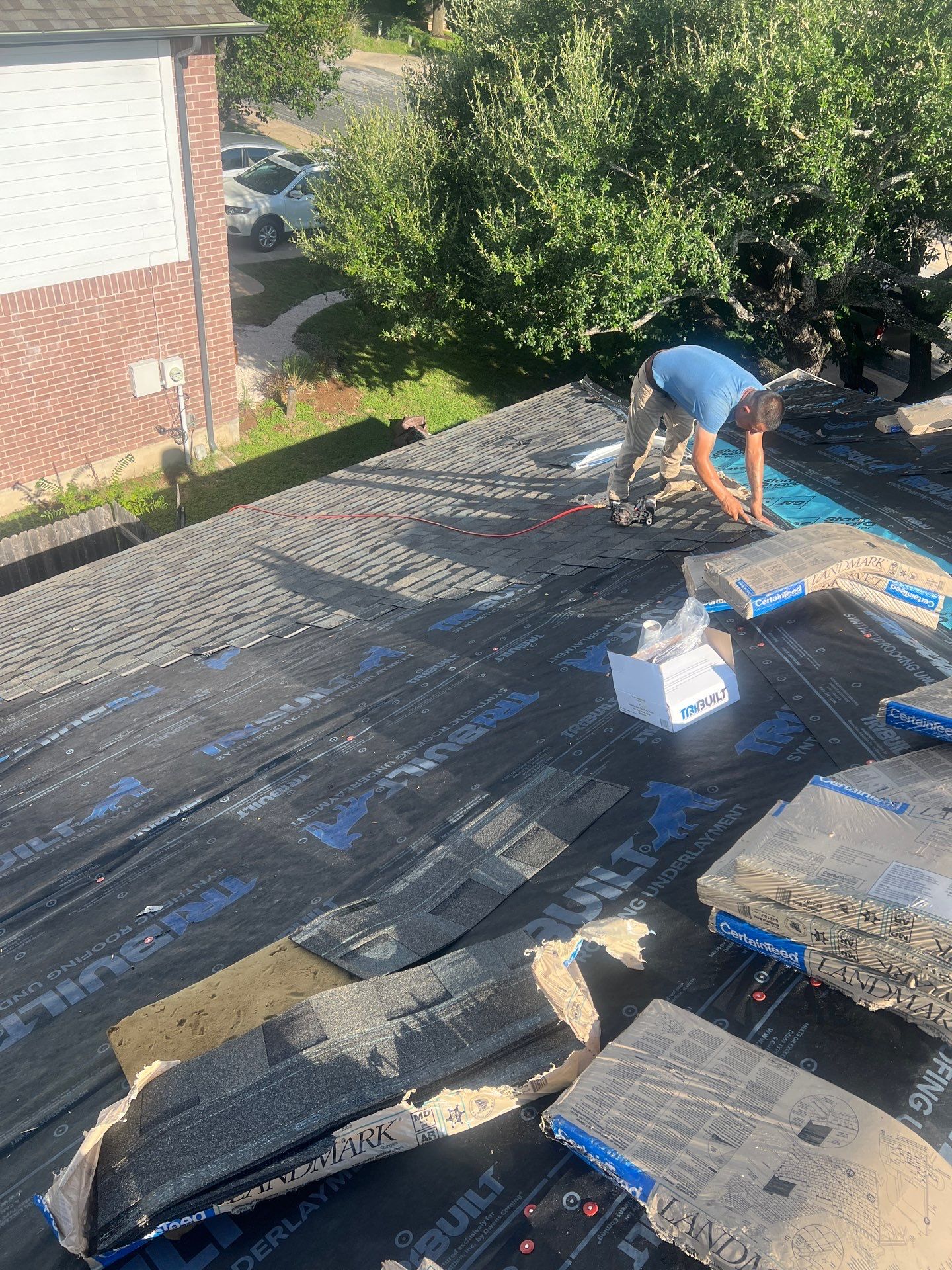 Project in Round Rock by Rhino Roofing and General Contracting, LLC