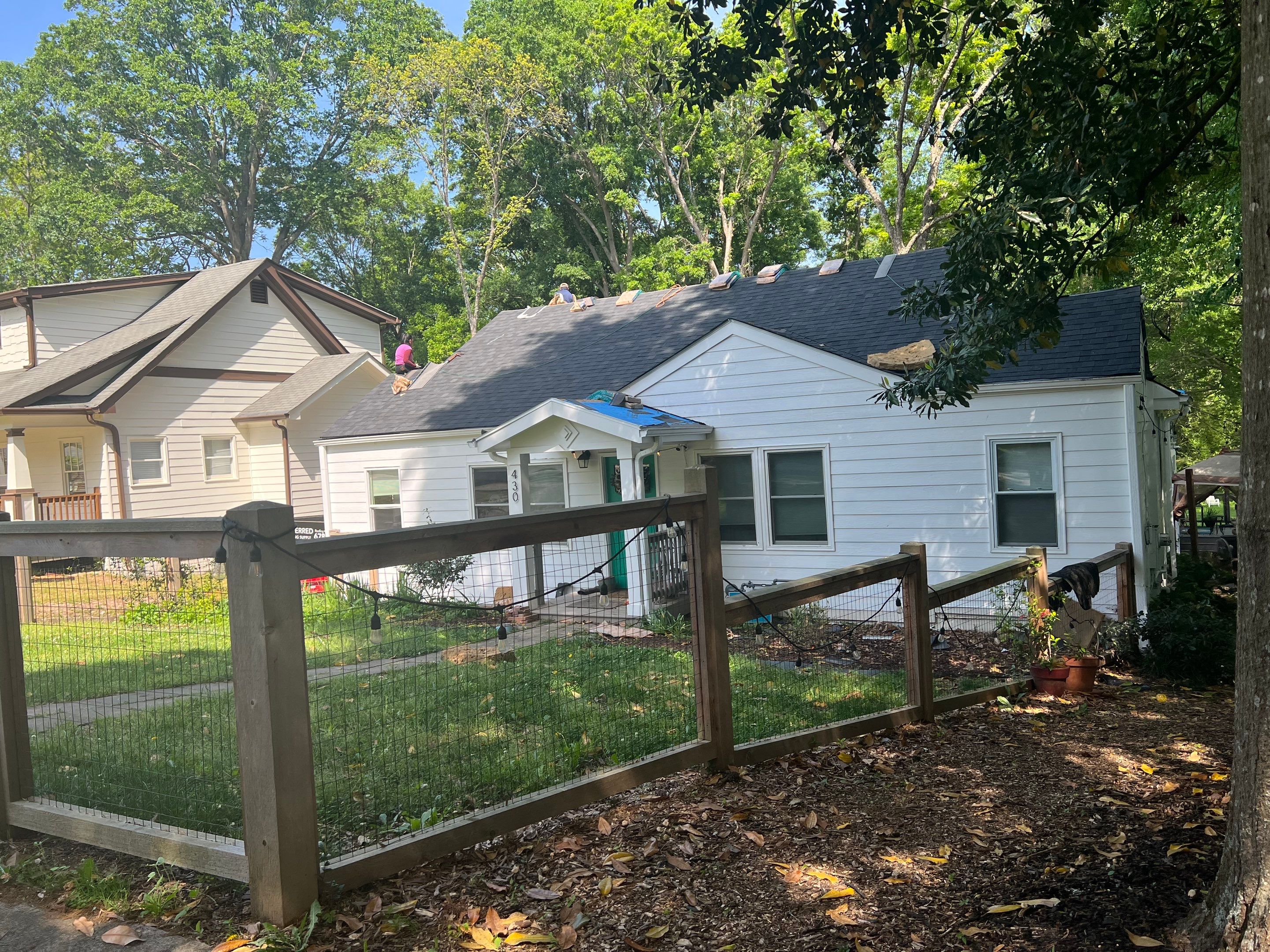 Roof Replaced and interior repaired by Nailed It Roofing & Remodeling LLC
