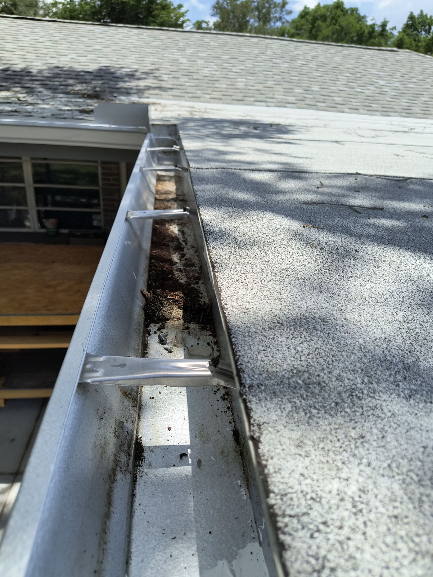 Seamless Galvalume Gutters Installation using Galvanized Gutters in Fort Myers FL by Gutter Professors