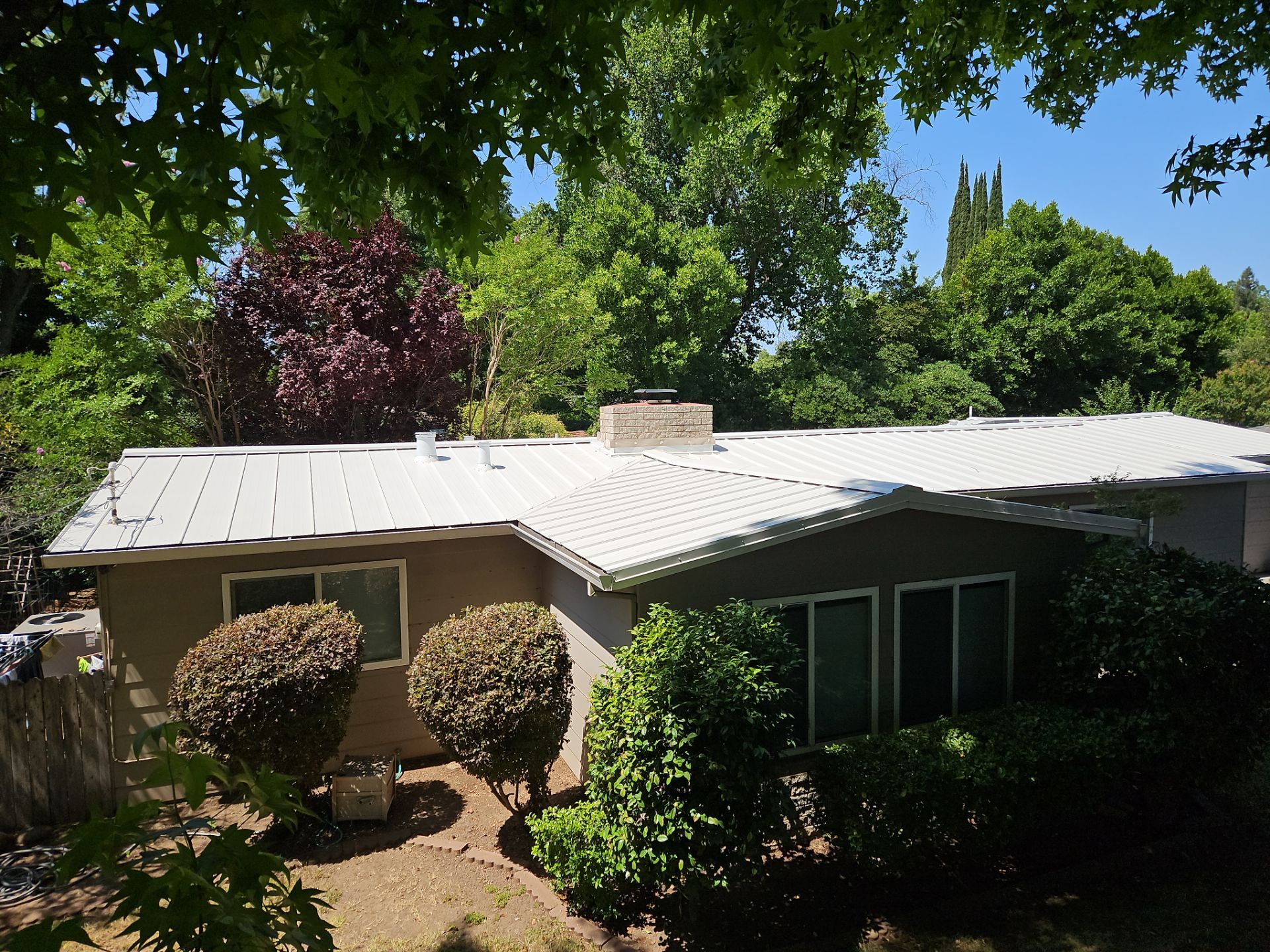 Chico Skyline White by Butte Roofing Company License #567600