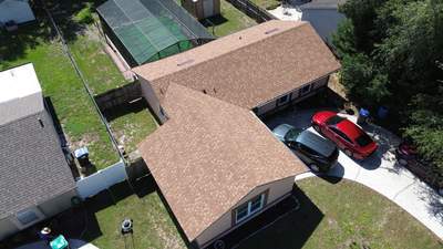Residential reroof in Orlando FL