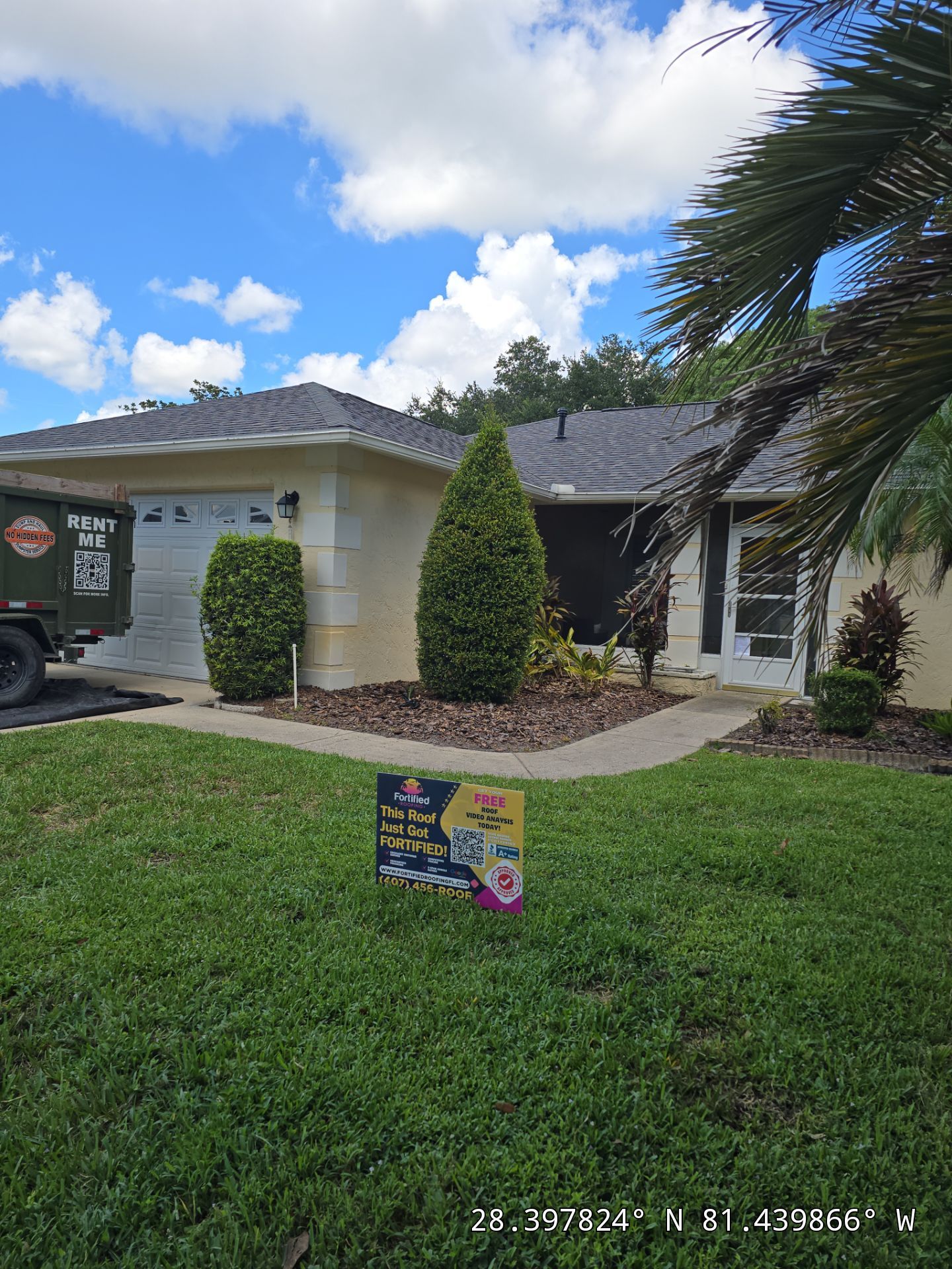 Project in Orlando by Fortified Roofing Solutions Corp.