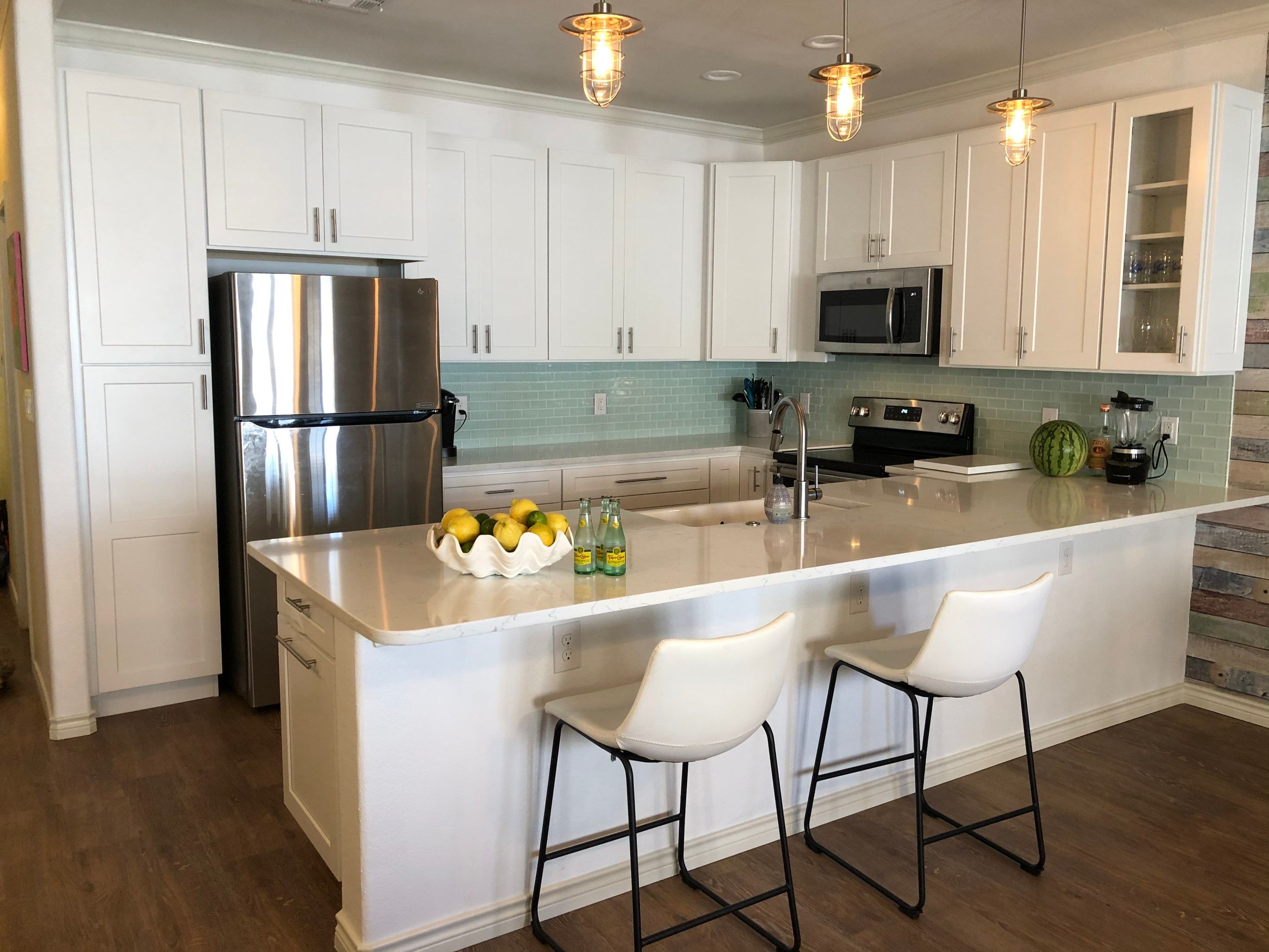 Small Kitchen Remodel in Thousand Oaks San Antonio | Light, Beach-Inspired Transformation by Legacy Bath and Kitchen