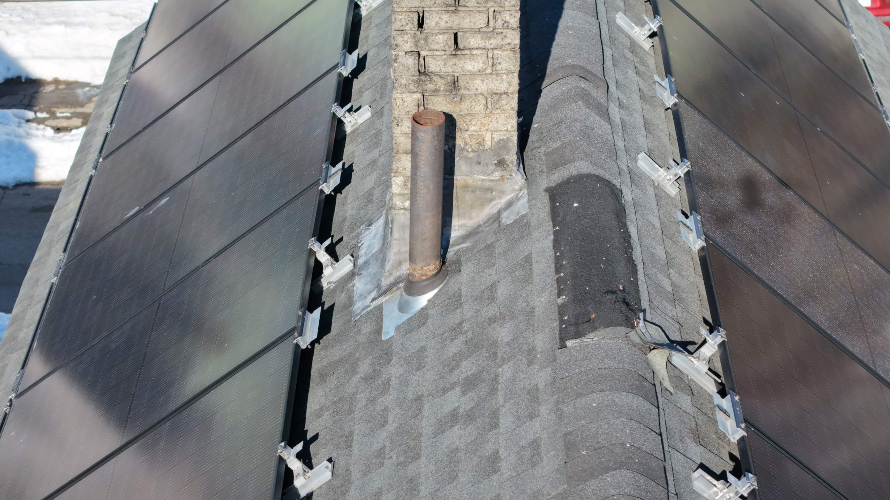 Critter Damage Repair: Ridge Vent Upgrade & Mansard Shingle Restoration by JOHNNYS PRO