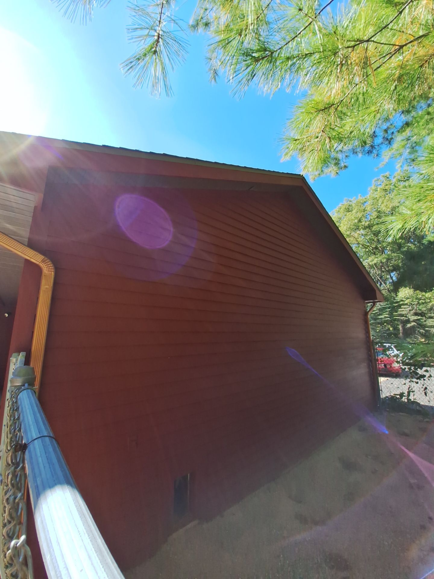Color update with exterior staining and painting by Gordon Painting