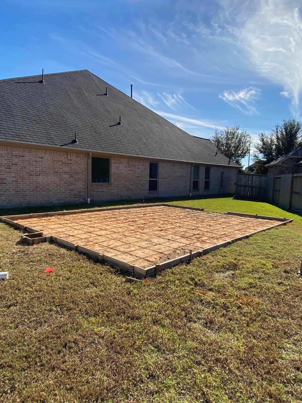 🏀💧 New Basketball Court & Drainage System – Full Backyard Upgrade by Texas Urban Elements