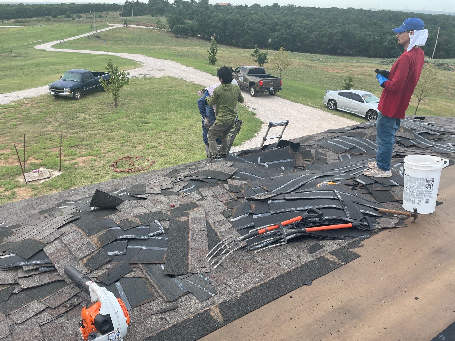Roof Project in Geary by Z Construction & Roofing, LLC