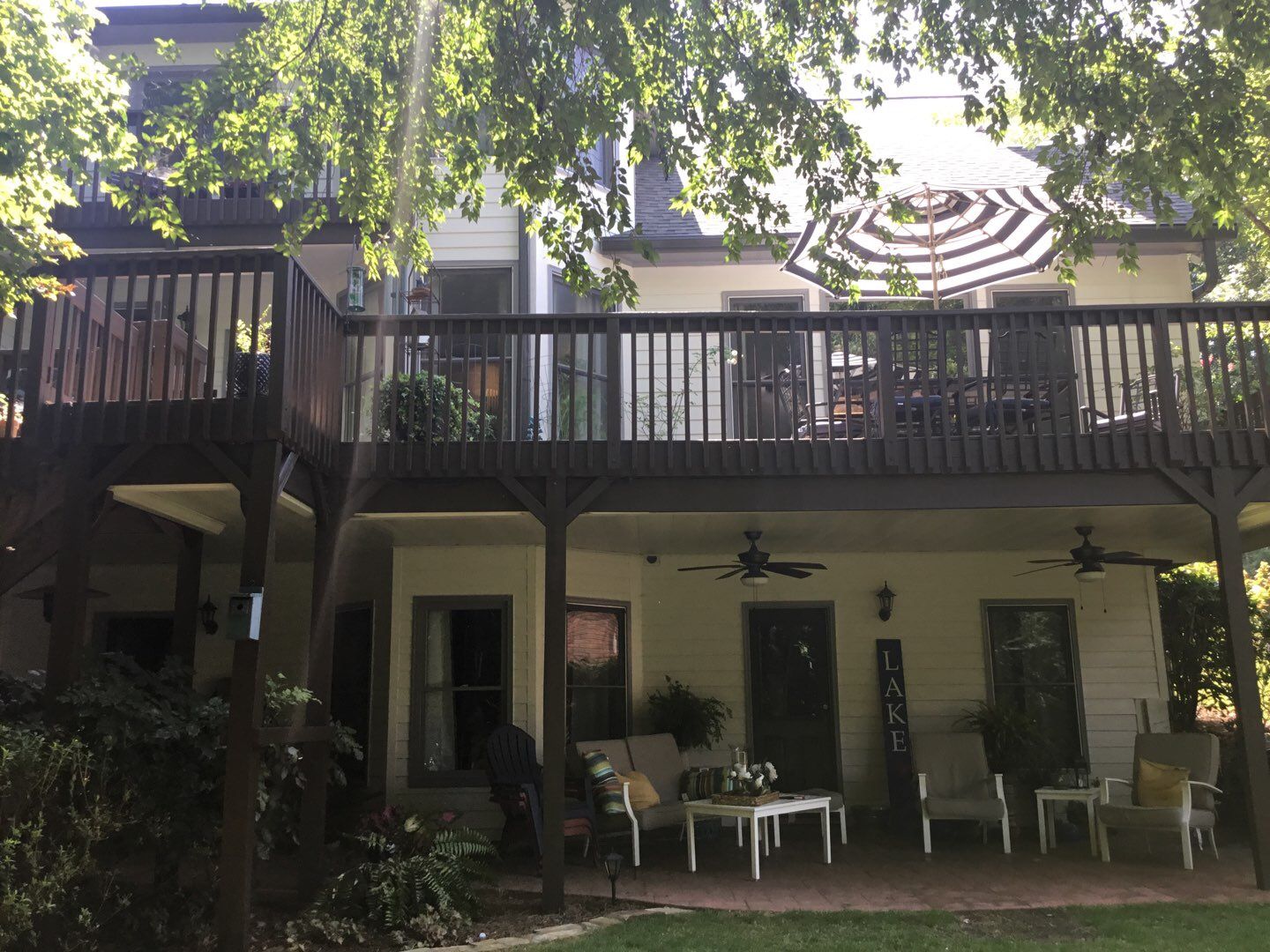 Comprehensive Exterior Painting and Deck Restoration in Canton by Swift Home Renovations