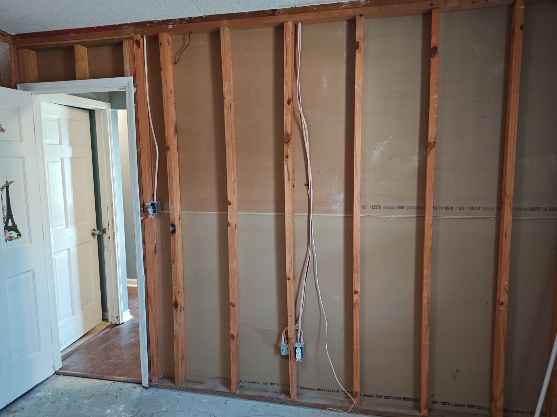 Interior Renovation Featuring Stone Fireplace and Subfloor Restoration in Valdosta by Trinity General Contracting Pros