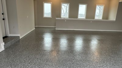 Kevin K. upgraded his garage floor 