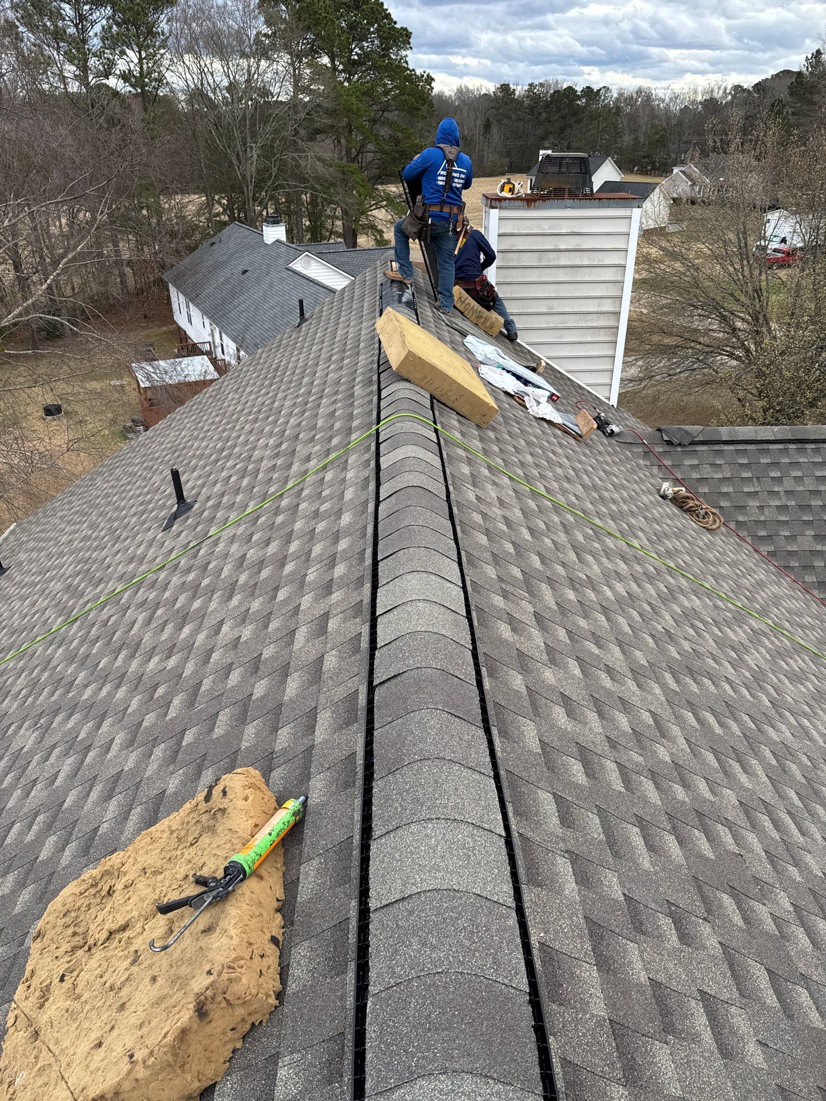 Roof Replacement - GAF Timberline HDZ Weathered Wood  by Pro Performance Roofing