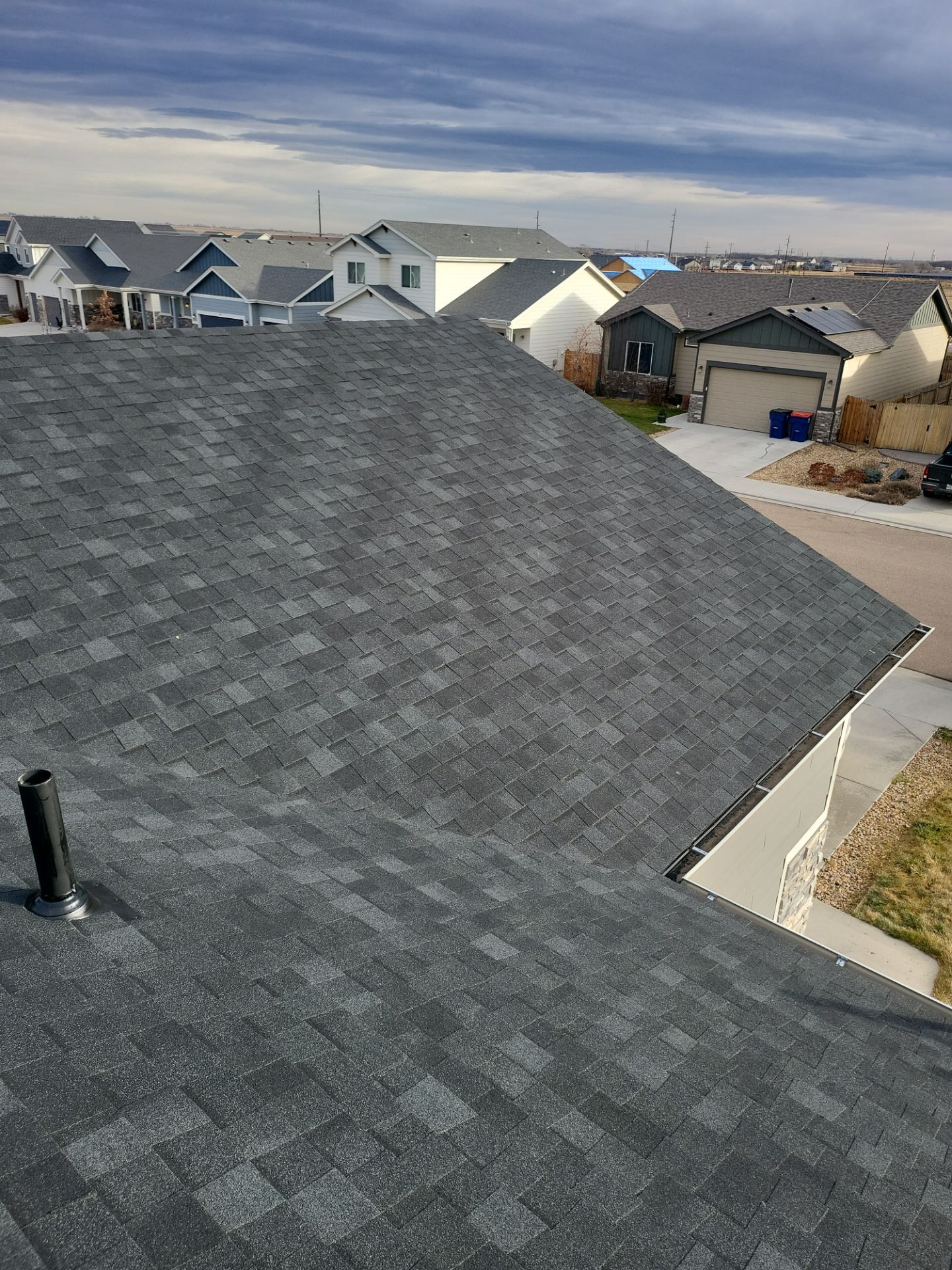 Tamko IR Class 4 install Project in Milliken, CO by Blue Peaks Roofing LLC 