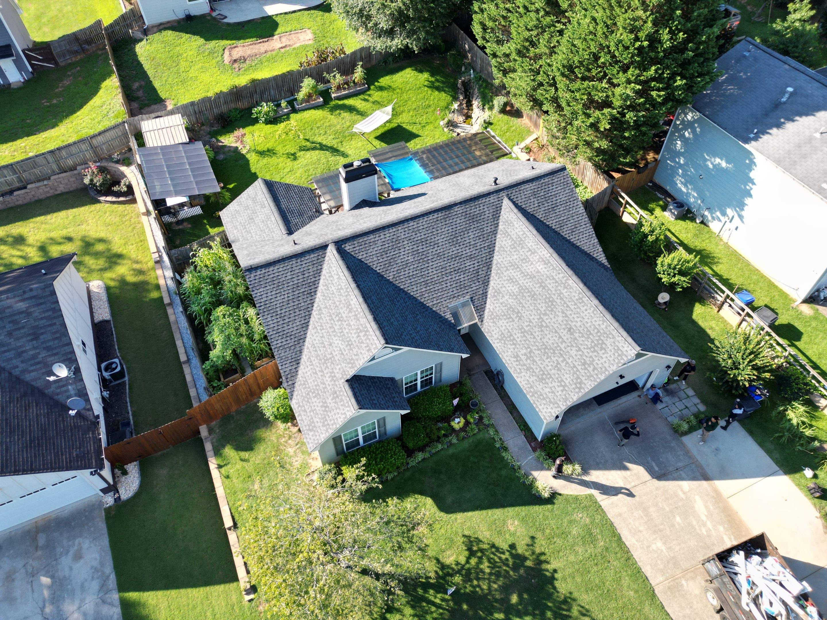Charcoal HDZ  by Blue Angels Roofing