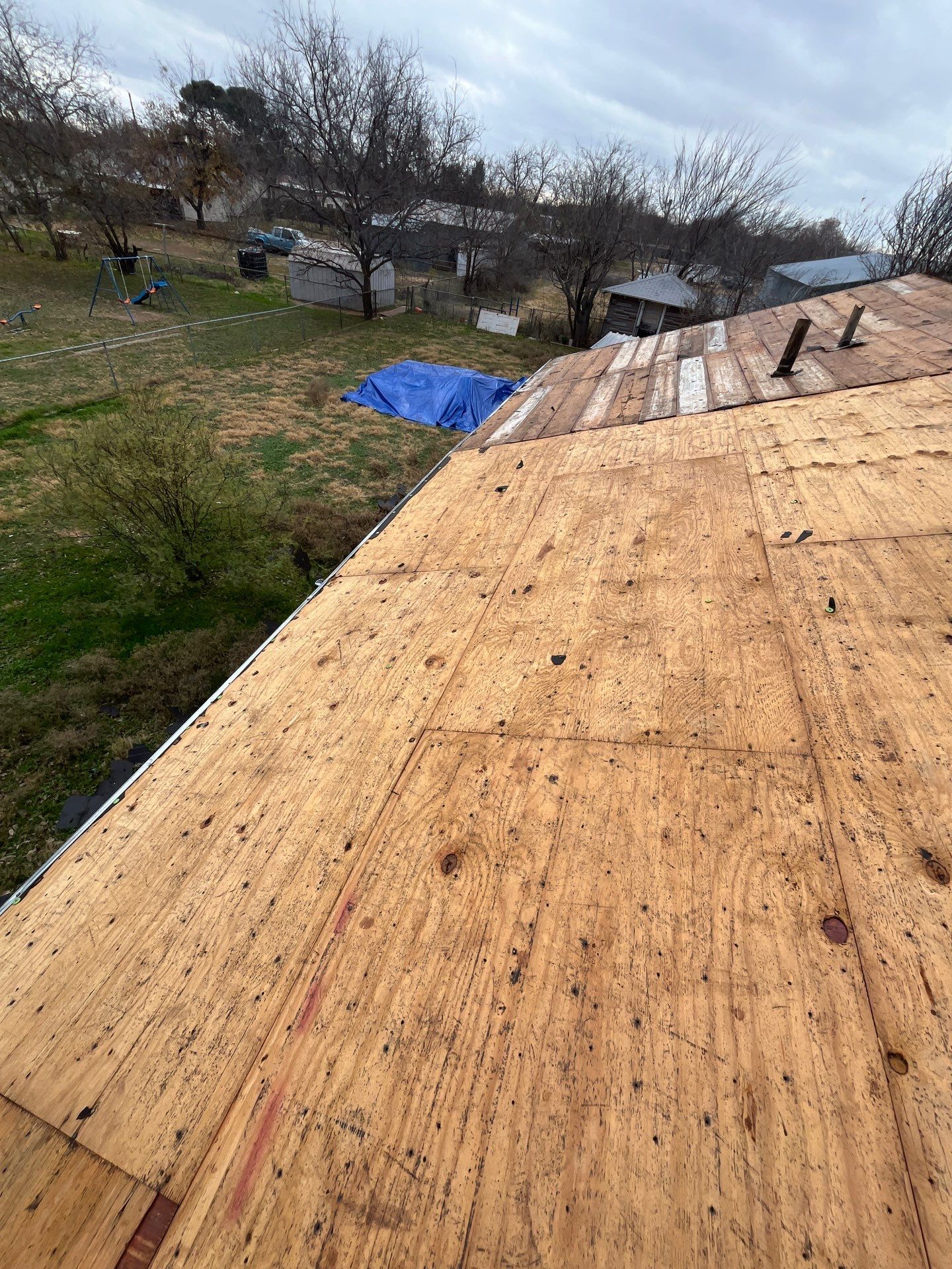 Reroof After Hail Storm -Atlas Pinnacle  by Berry Good Roofing 