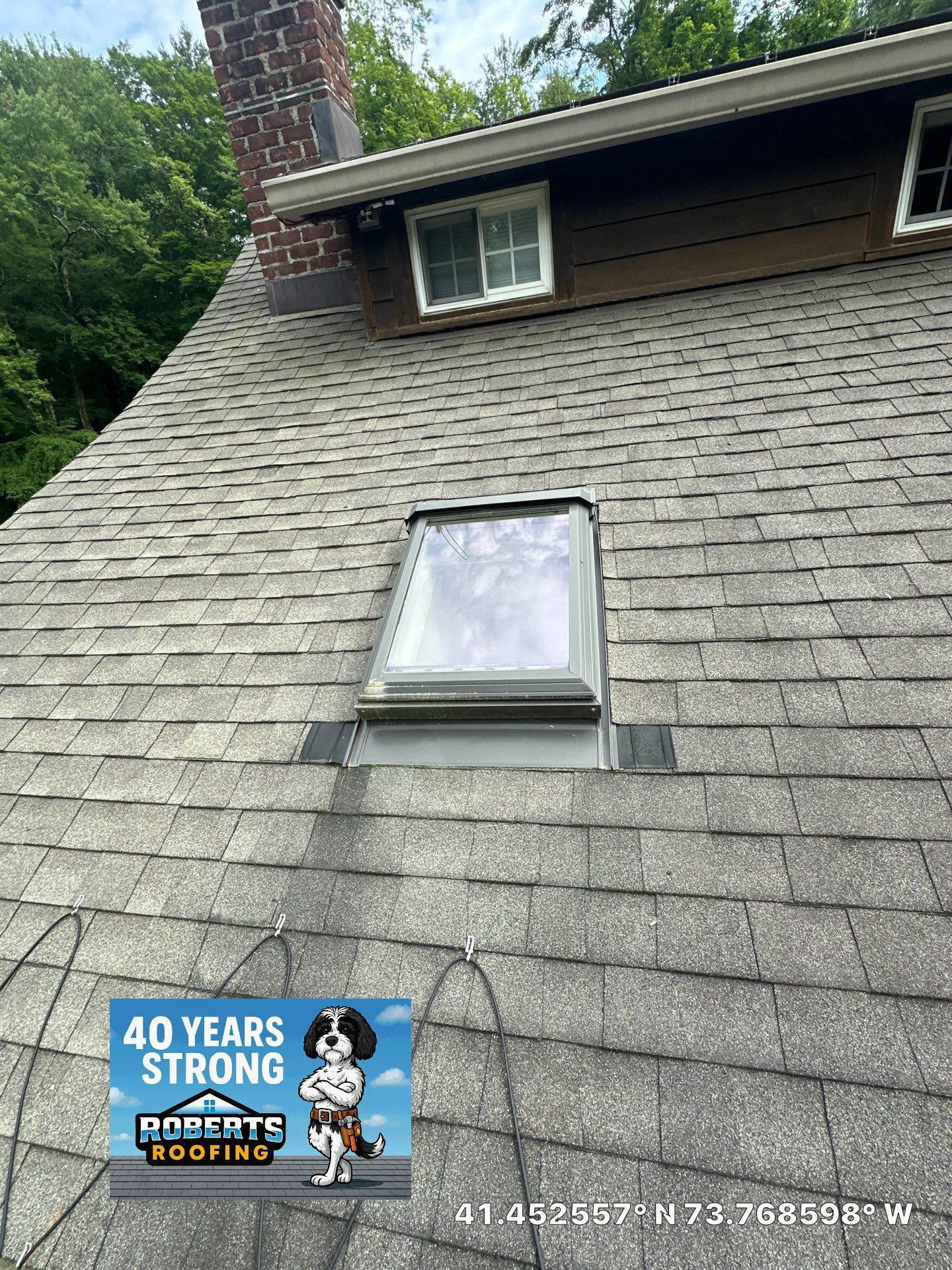 Roof installed in 2006  by roberts roofing
