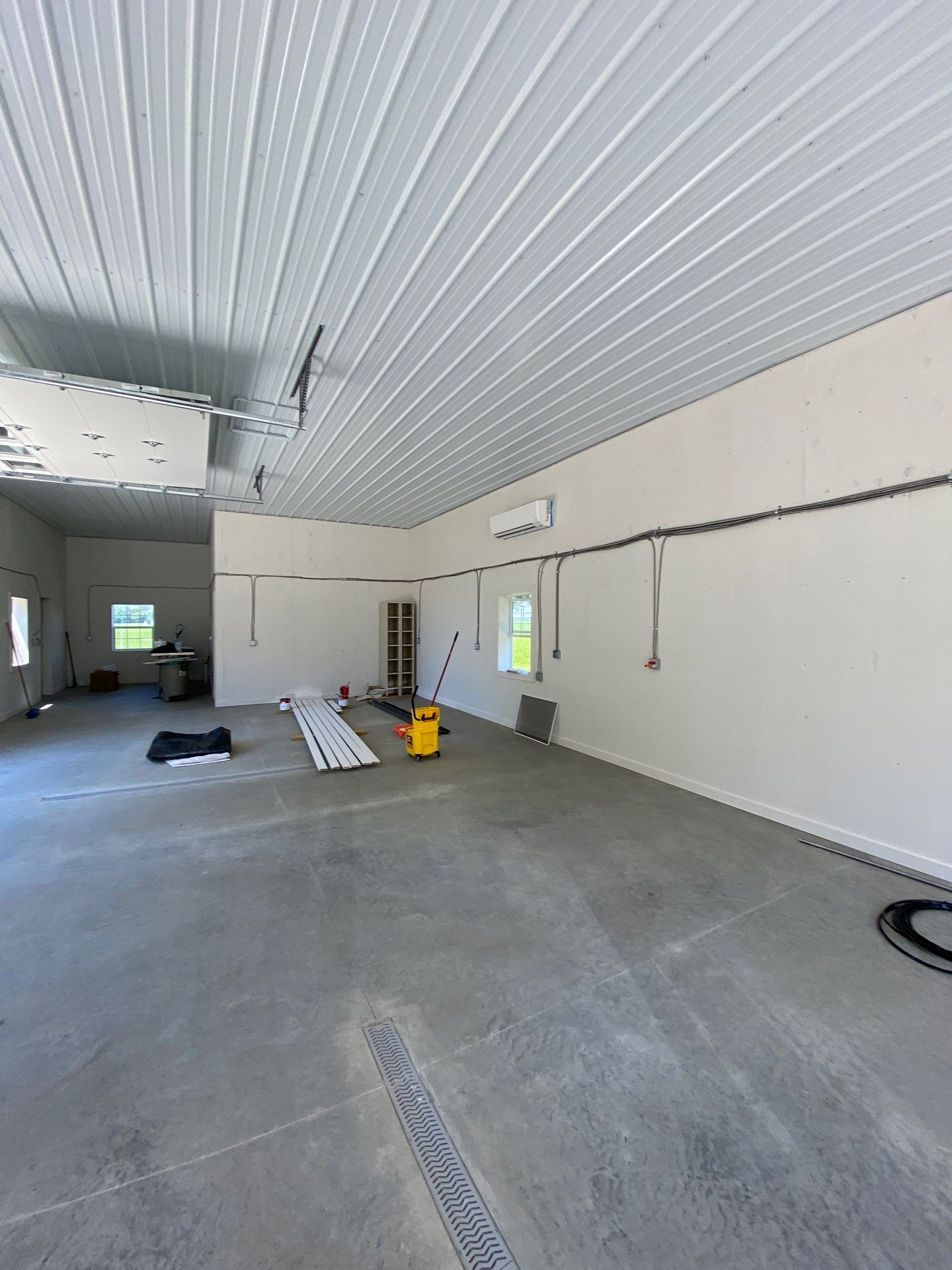 Multi-Bay Custom Pole Barn Construction in Arlington, Indiana by The Barn Builders 