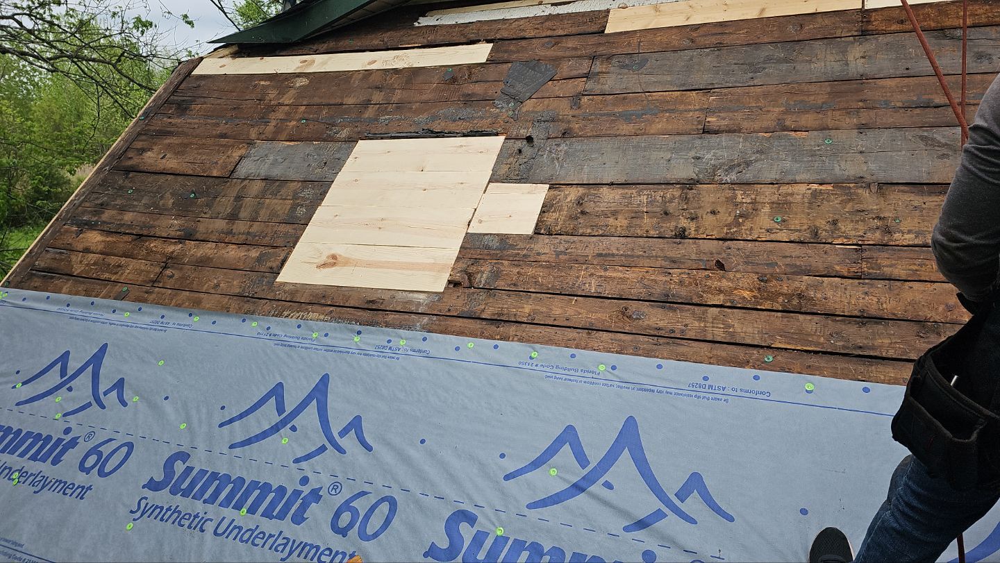 Atlas Pinnacle, Color, Coastal Granite, Drip Edge, Color, Black by Eagle Eye Roofing