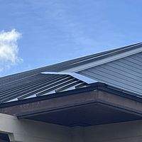 24ga 1.5" Snap-Lock Dark Bronze  by Total Roofing System The Metal Roof Experts