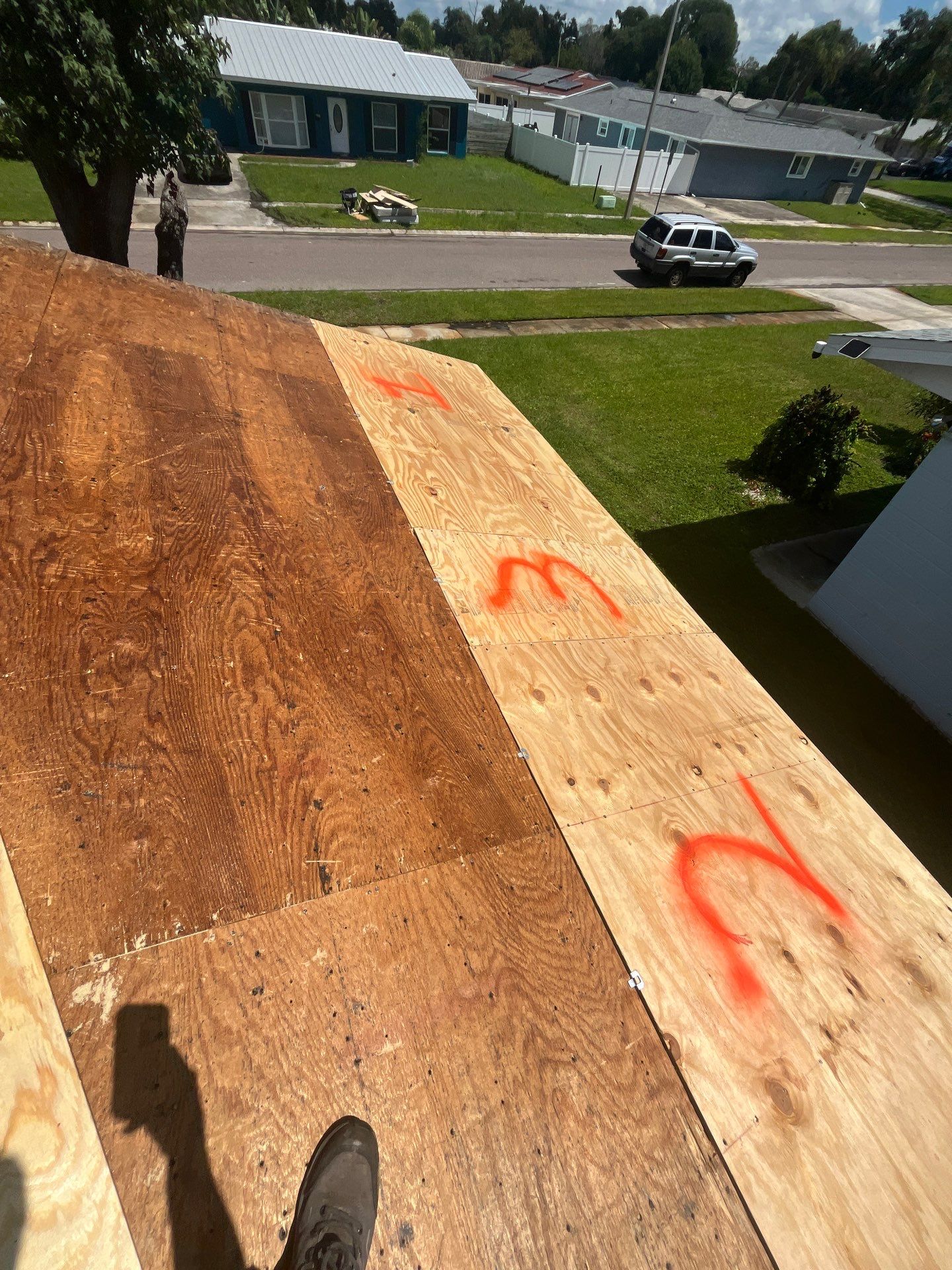Project in St. Petersburg 33702 by Mitchell Roofing Company LLC 