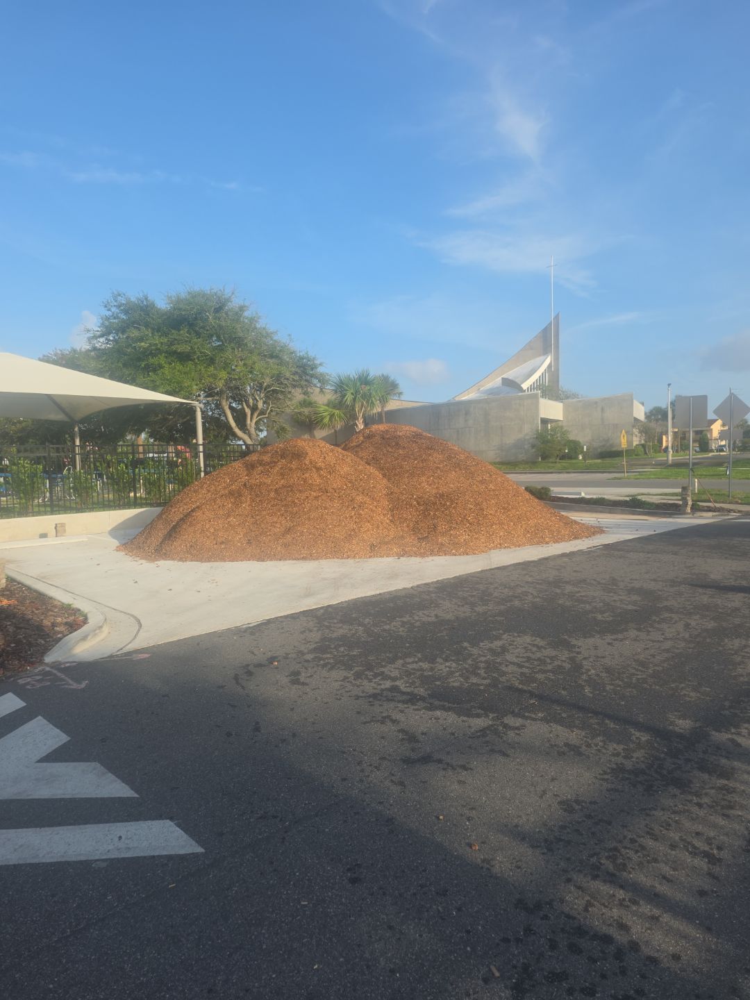 Episcopal - Beaches Campus | Playground Mulch Install by ProGreen Services