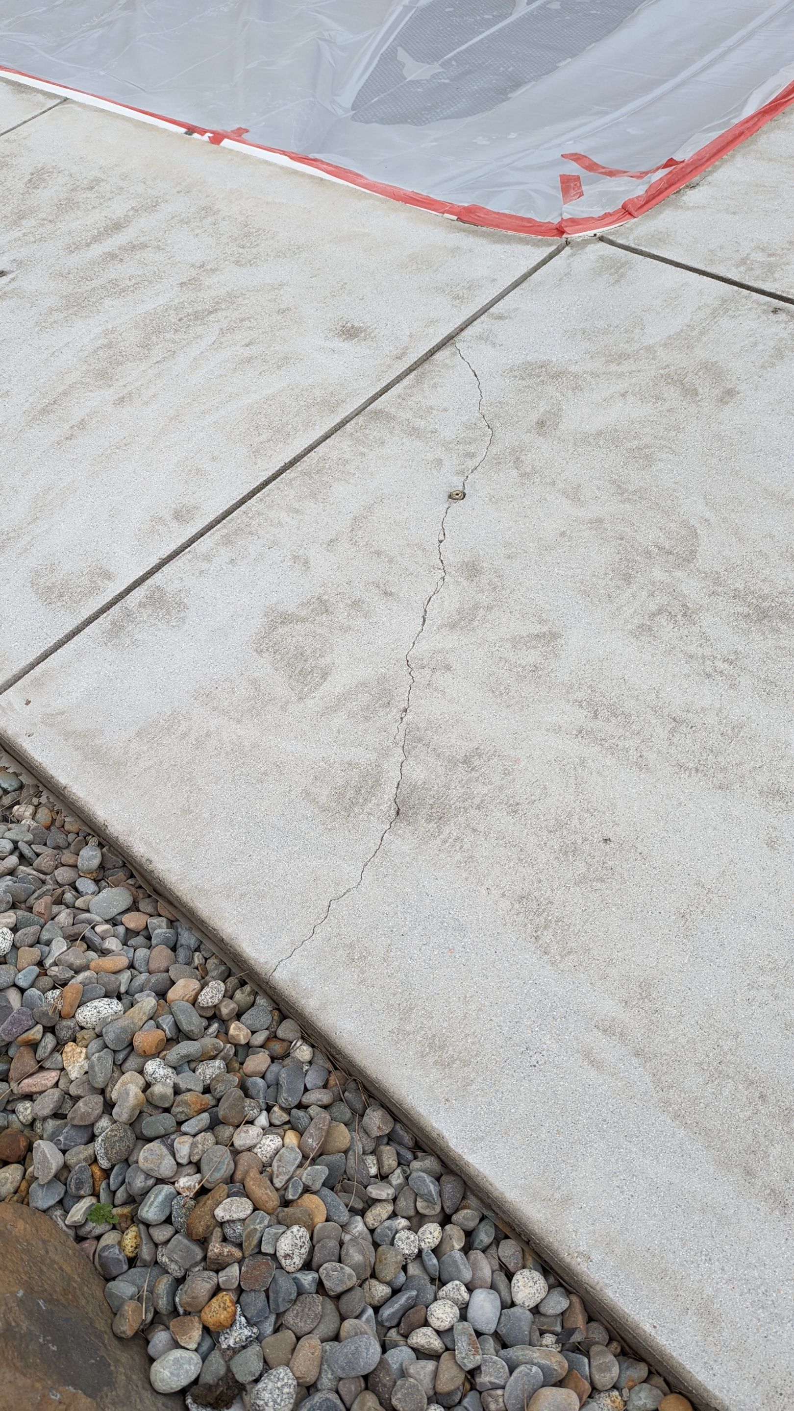 Garage Transformation using Domino for Garage and Pecan for Pool Deck by Croc Coatings, LLC