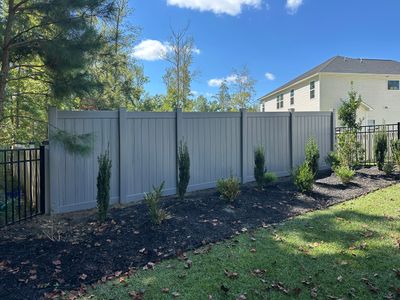 Sterling Aluminum and Gray Hamilton Vinyl Project in New Bern