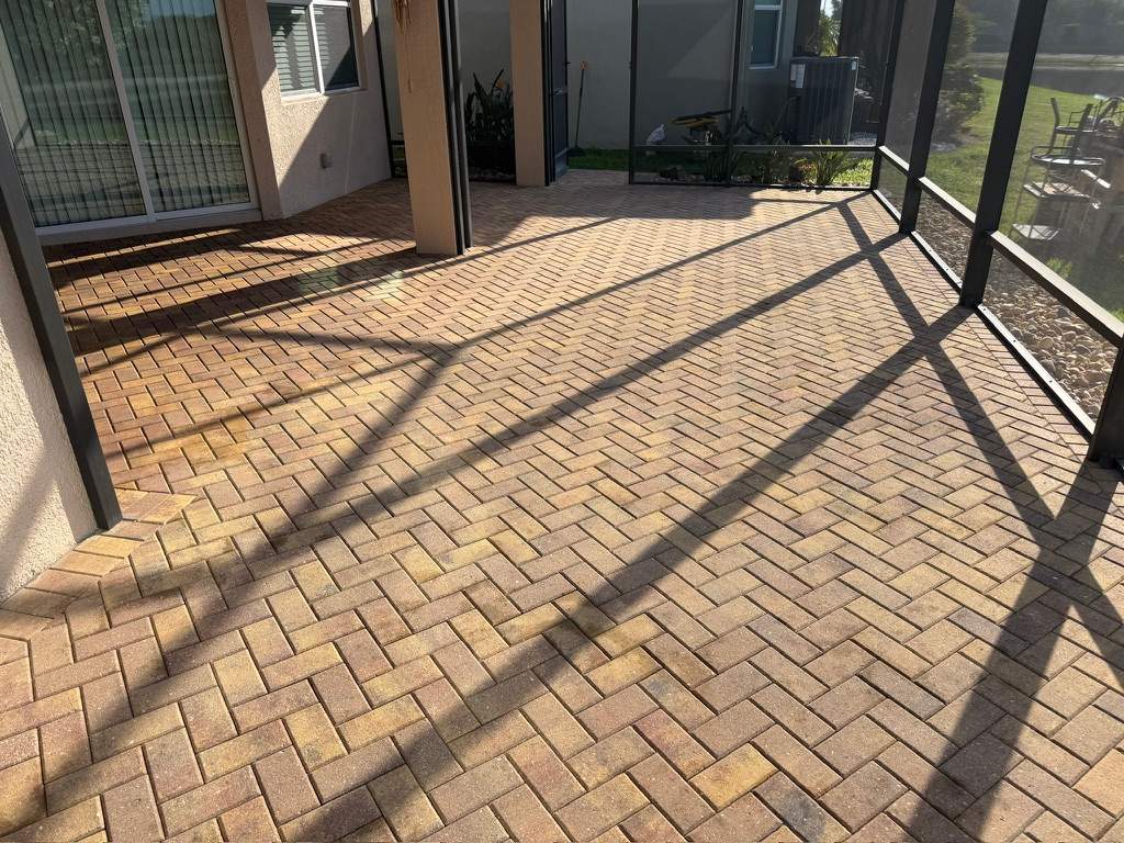Paver Stripping and Patio Sealing in Sun City Center by Supreme Paver Experts