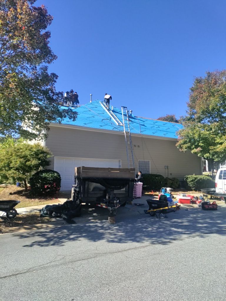 Residential Roofing Installation using Owens Corning by Inspector Roofing and Restoration