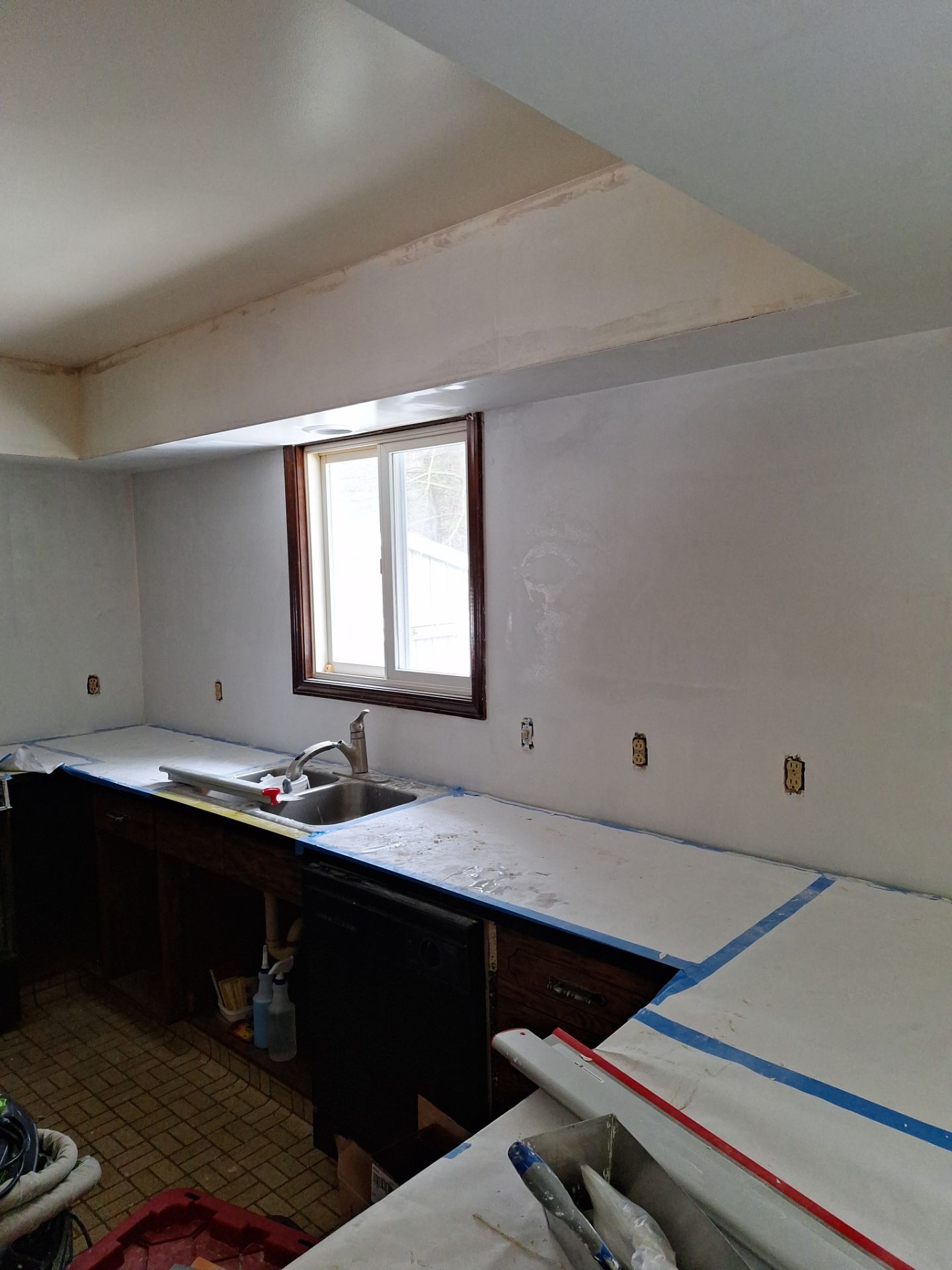 Drywall repairs/ family room by Gordon Painting
