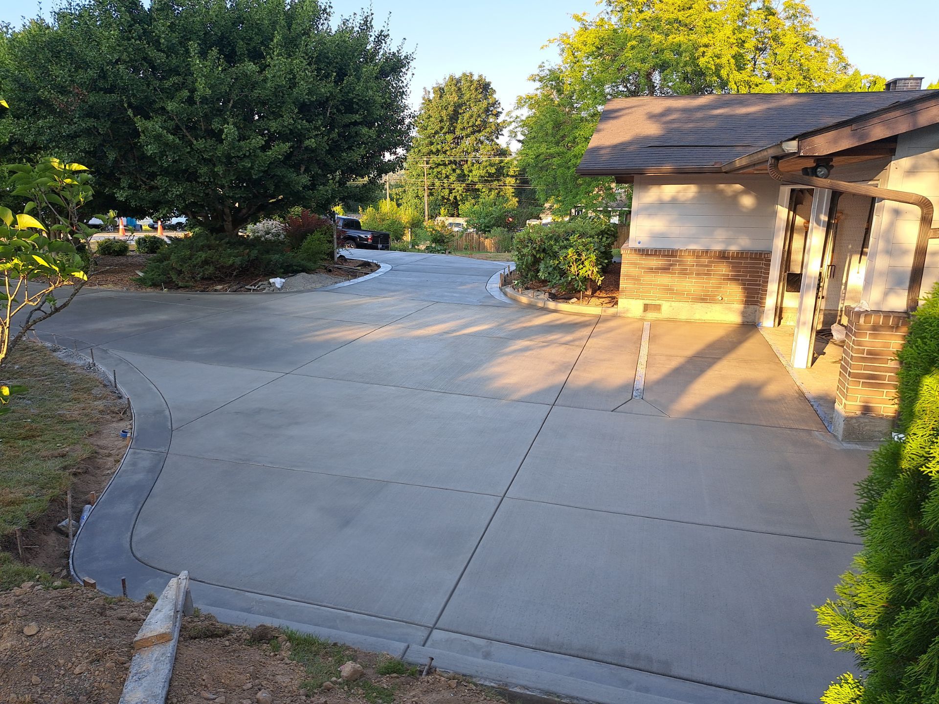 Rodd | Concrete Driveway Extentension by Jireh Asphalt & Concrete Inc 