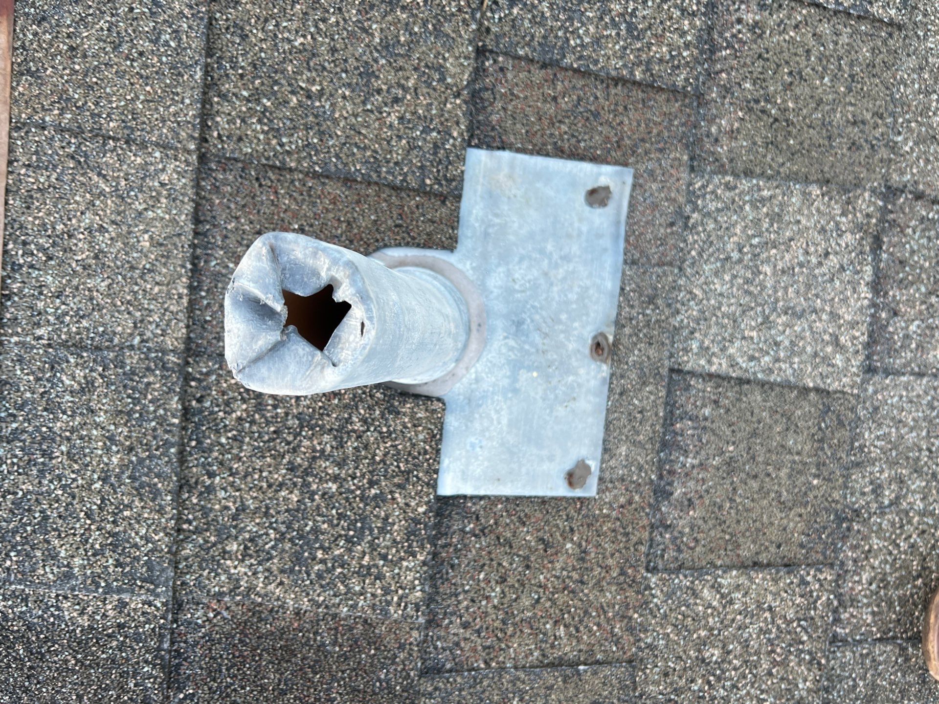 Hail Damage using Owen's Corning Duration (Lifetime) Shingles by Roof Repair Company