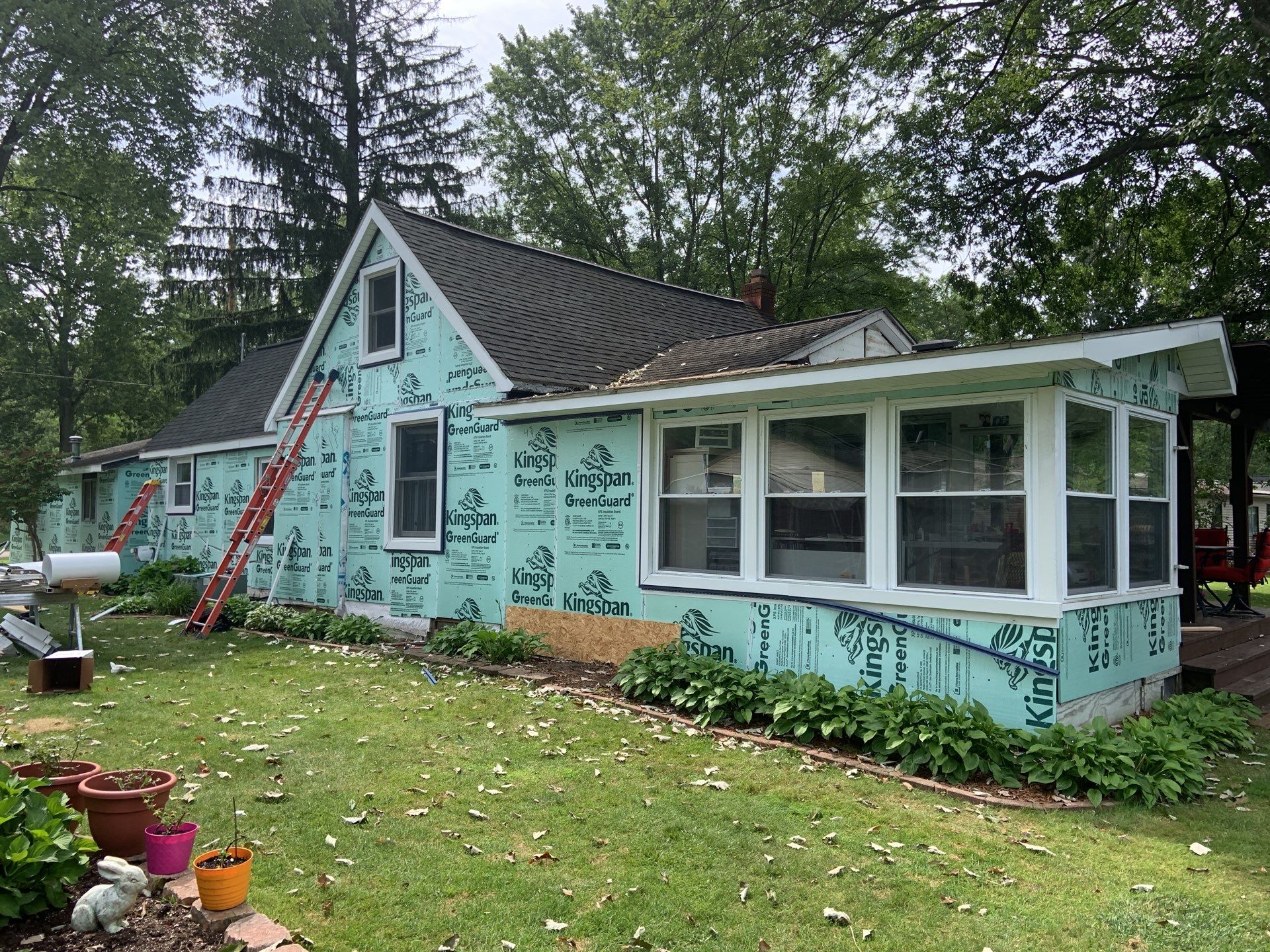 Siding Replacement using Certainteed Restoration Classic D4 by 180 Contractors