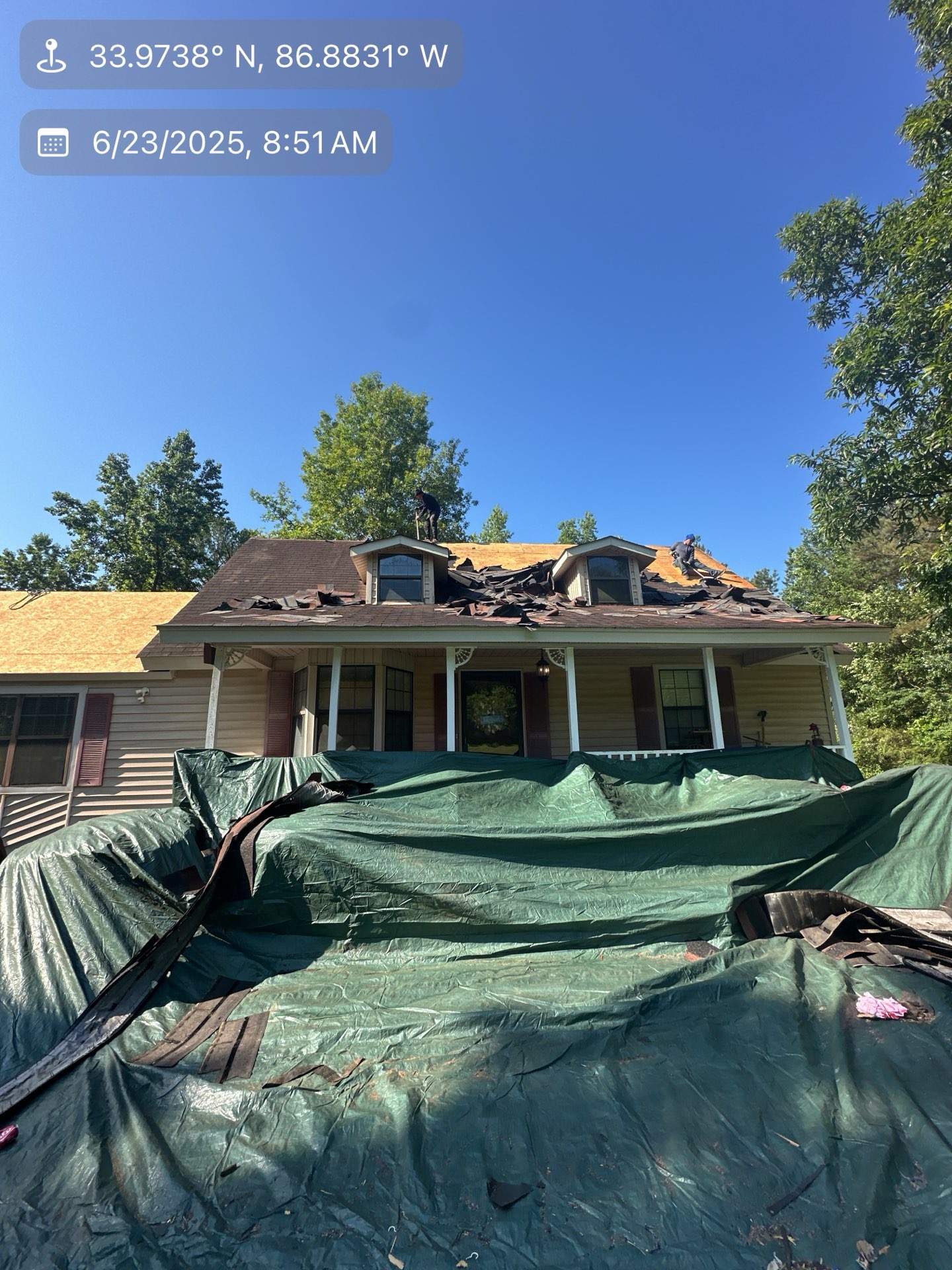 Project in Hanceville by BayCo Roofing