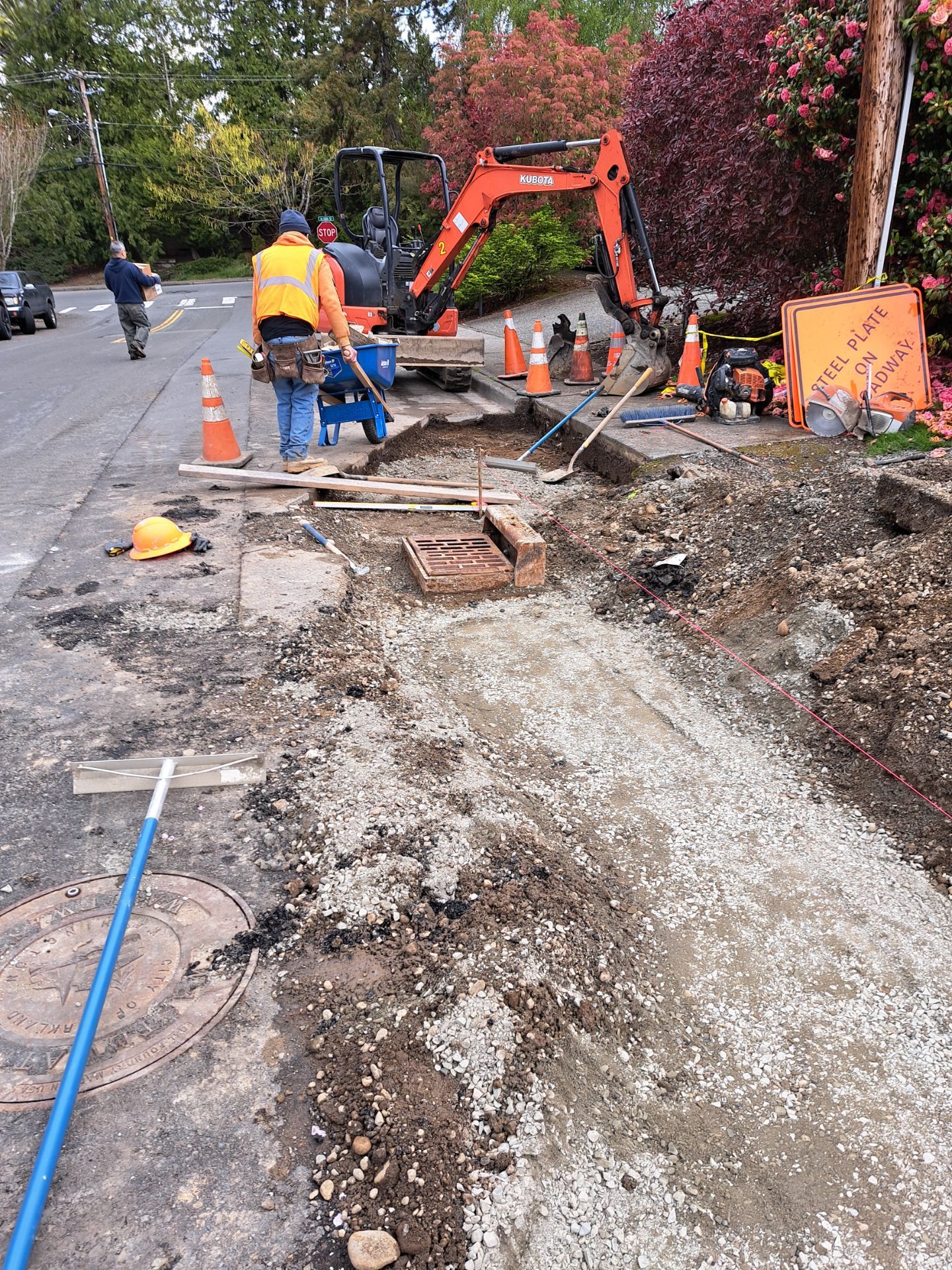 Thomas Custom Homes Development  by Jireh Asphalt & Concrete Inc 