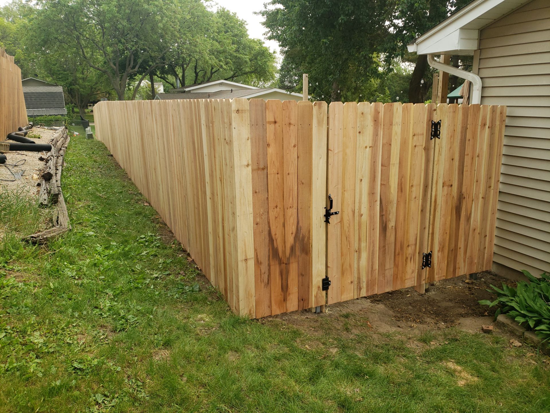 Project in Cedar Falls by Perfect Picket Fence and Stain