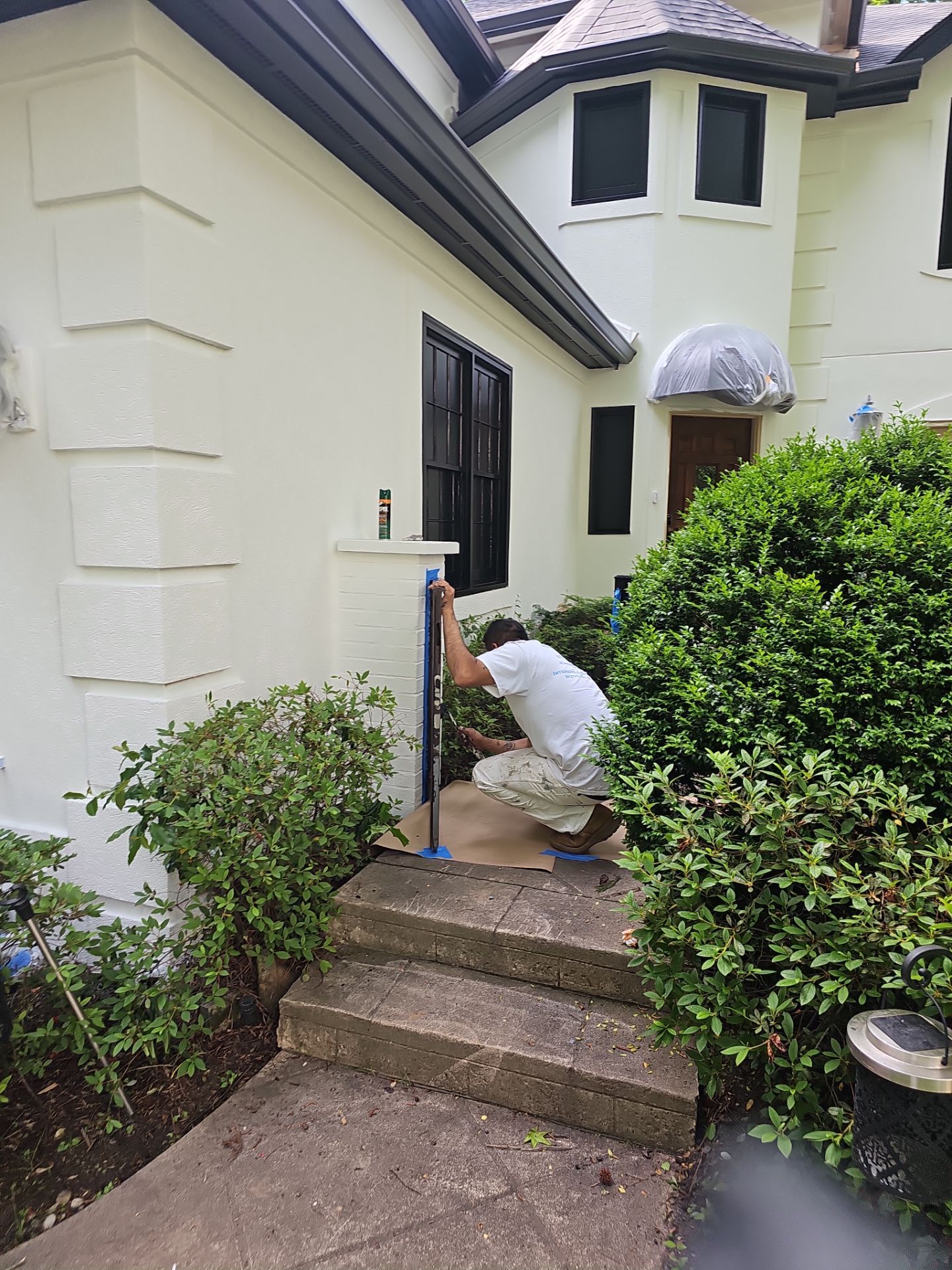Full Exterior Transformation in Atlanta by Atlanta's Paint Doctor
