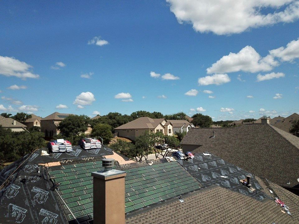 Residential Roof Replacement using GAF Timberline HDZ Architectual Shingles by Premier Roofing and Contracting