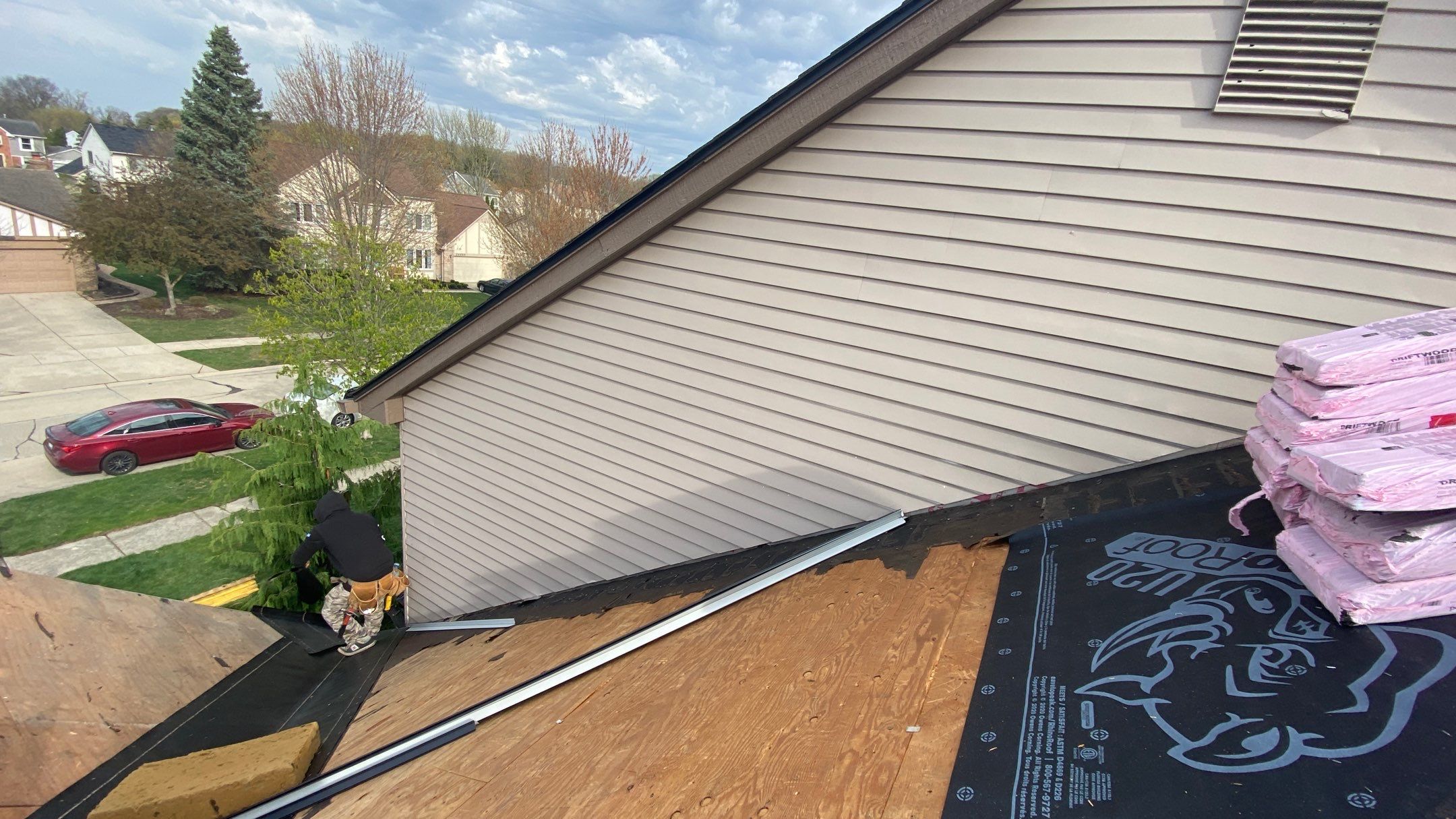 Roof Replacement using CertainTeed Landmark by 180 Contractors