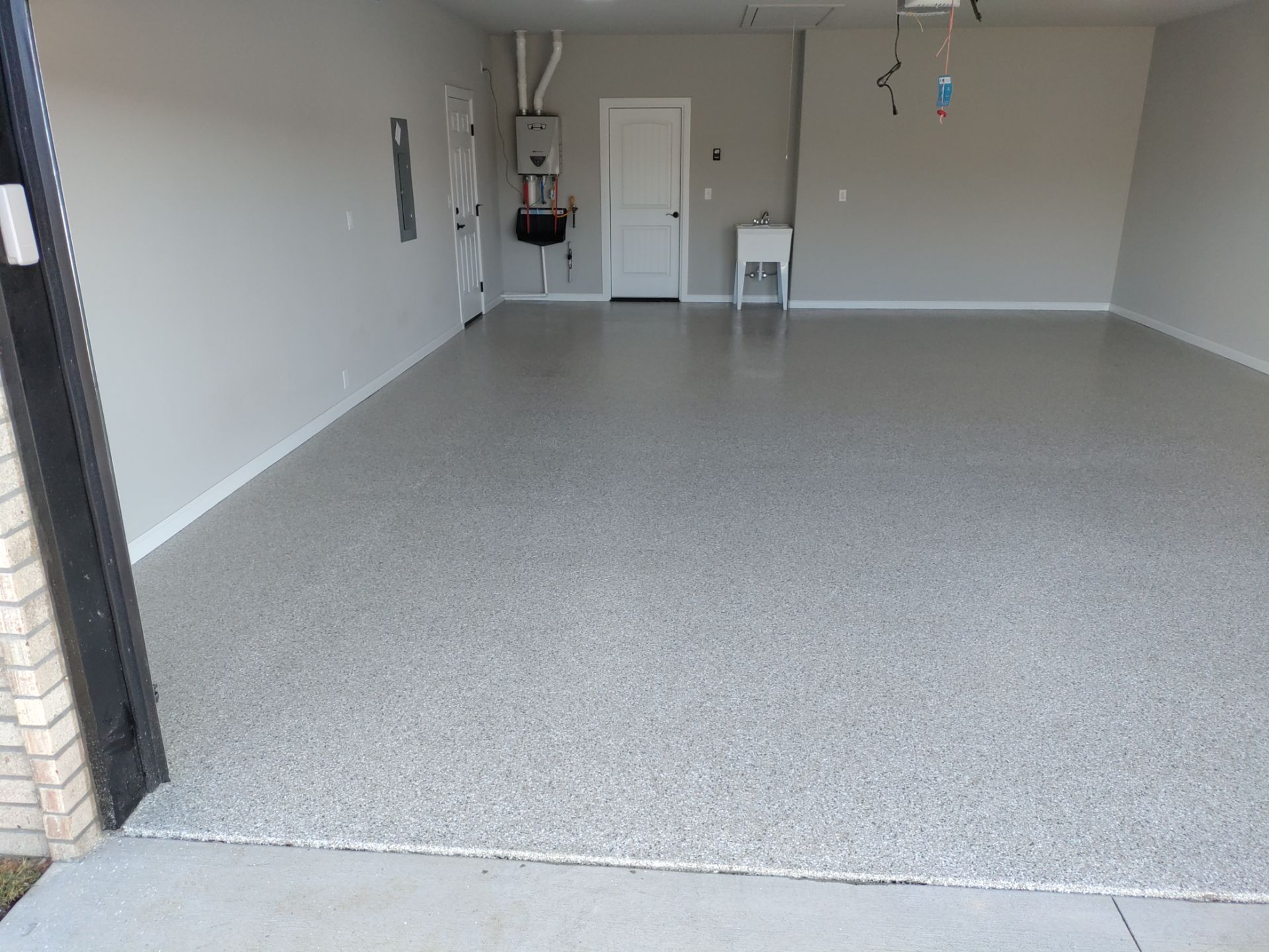 Project in Lowell by Pace X Concrete Coatings