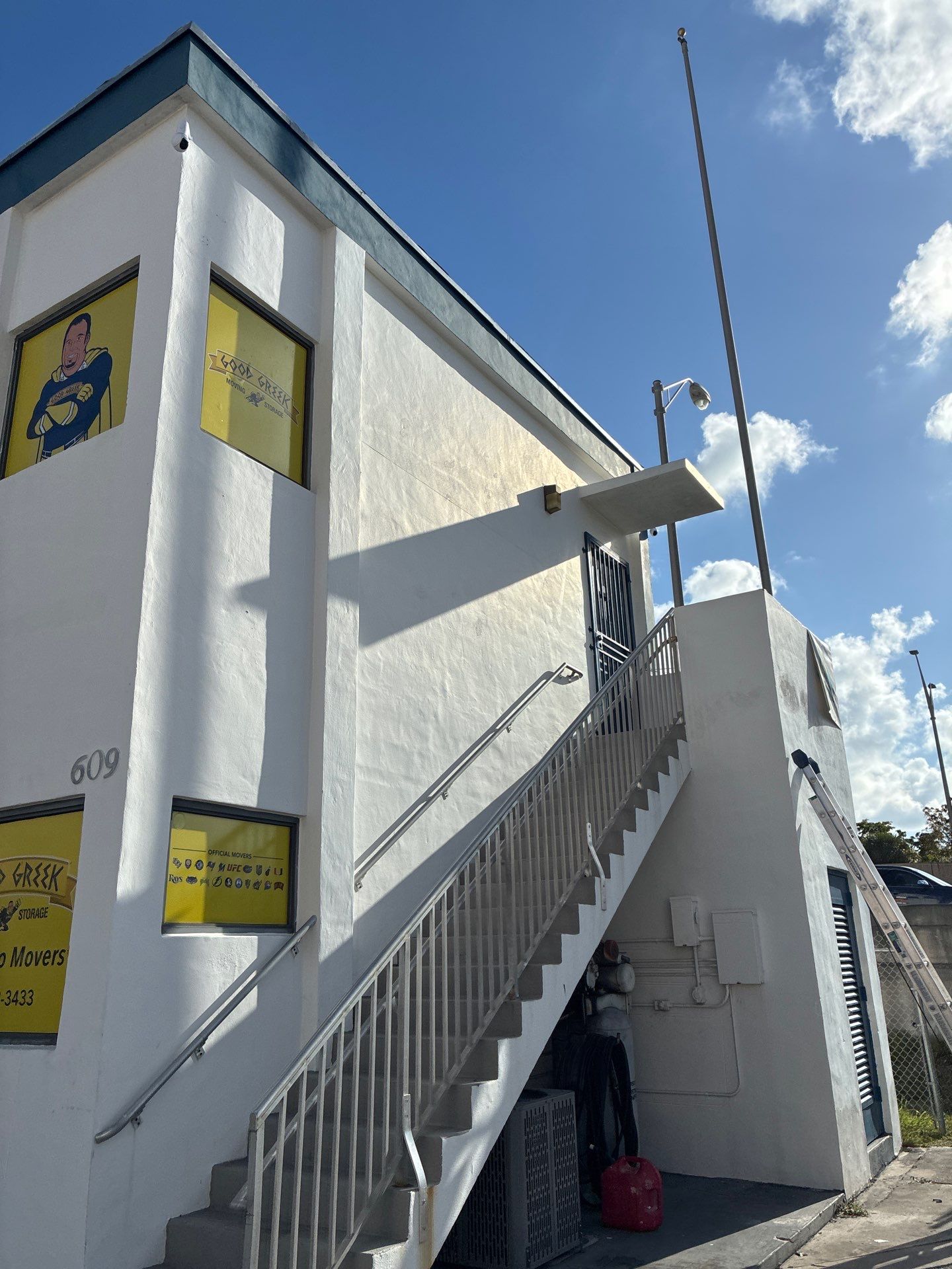 Miami Commercial Exterior Transformation by John “The Greek” Painting