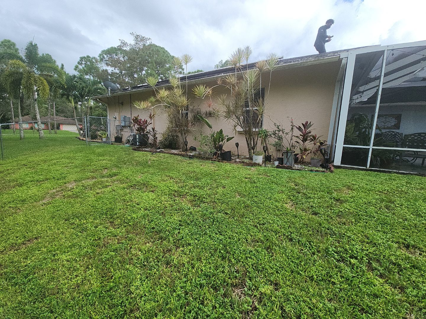 Wind & Water Damage Claim in The Acreage by FLAPA & KeyStone
