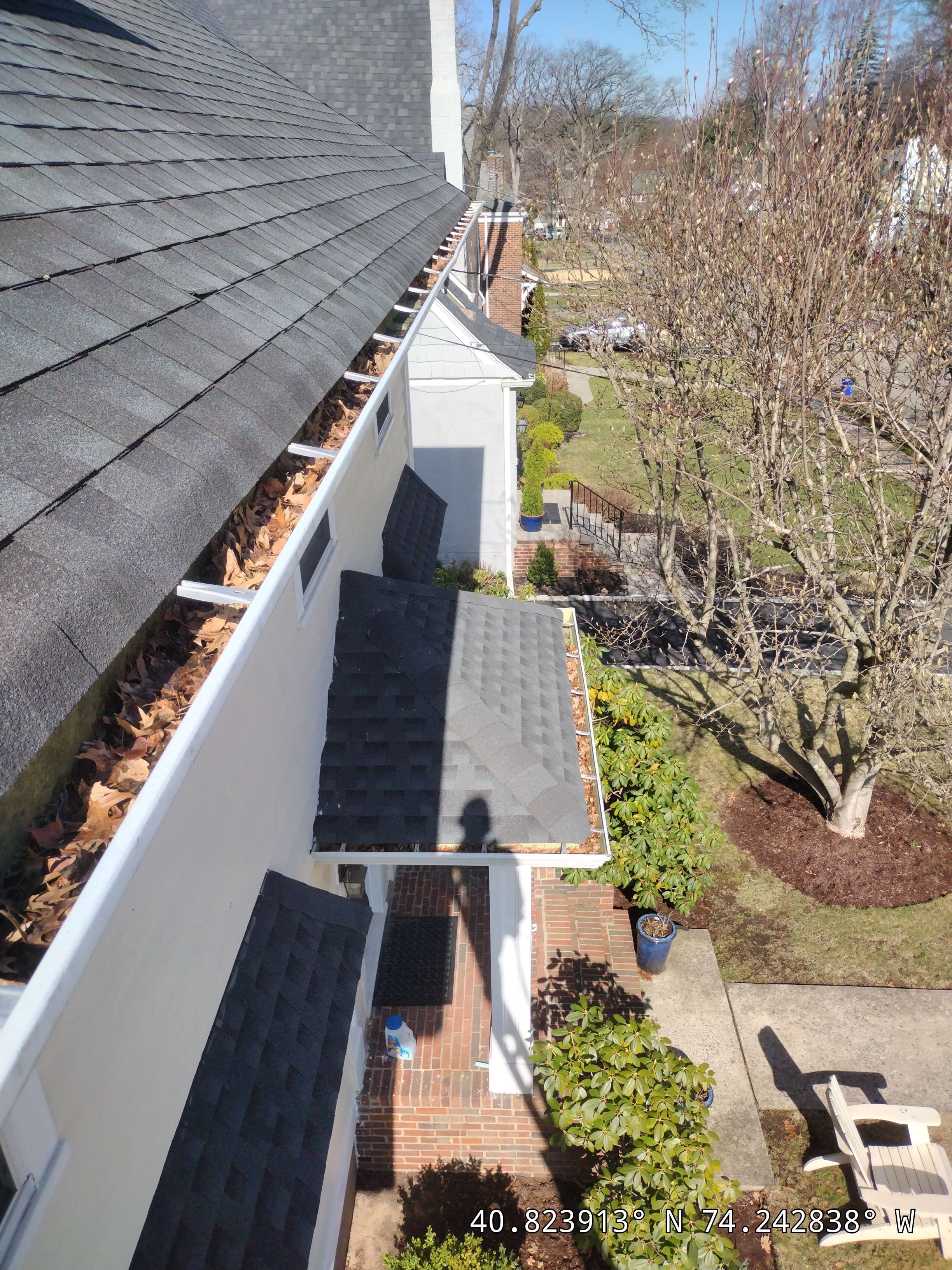 Residential Gutter Cleaning and System Assessment in Verona New Jersey by NJ Home Maintenance Services
