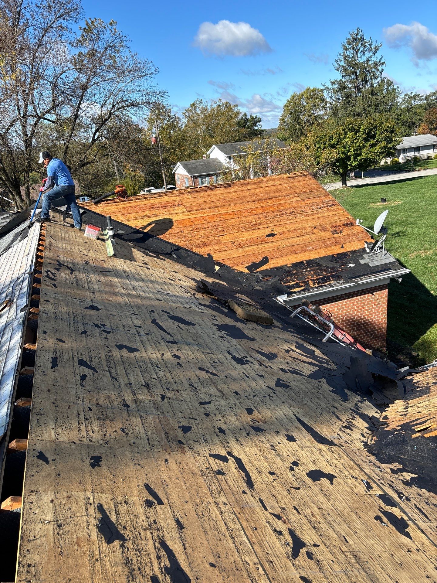 Residential Roofing Installation using Timberline UHDZ Shingles - Pewter Gray by RoofX 