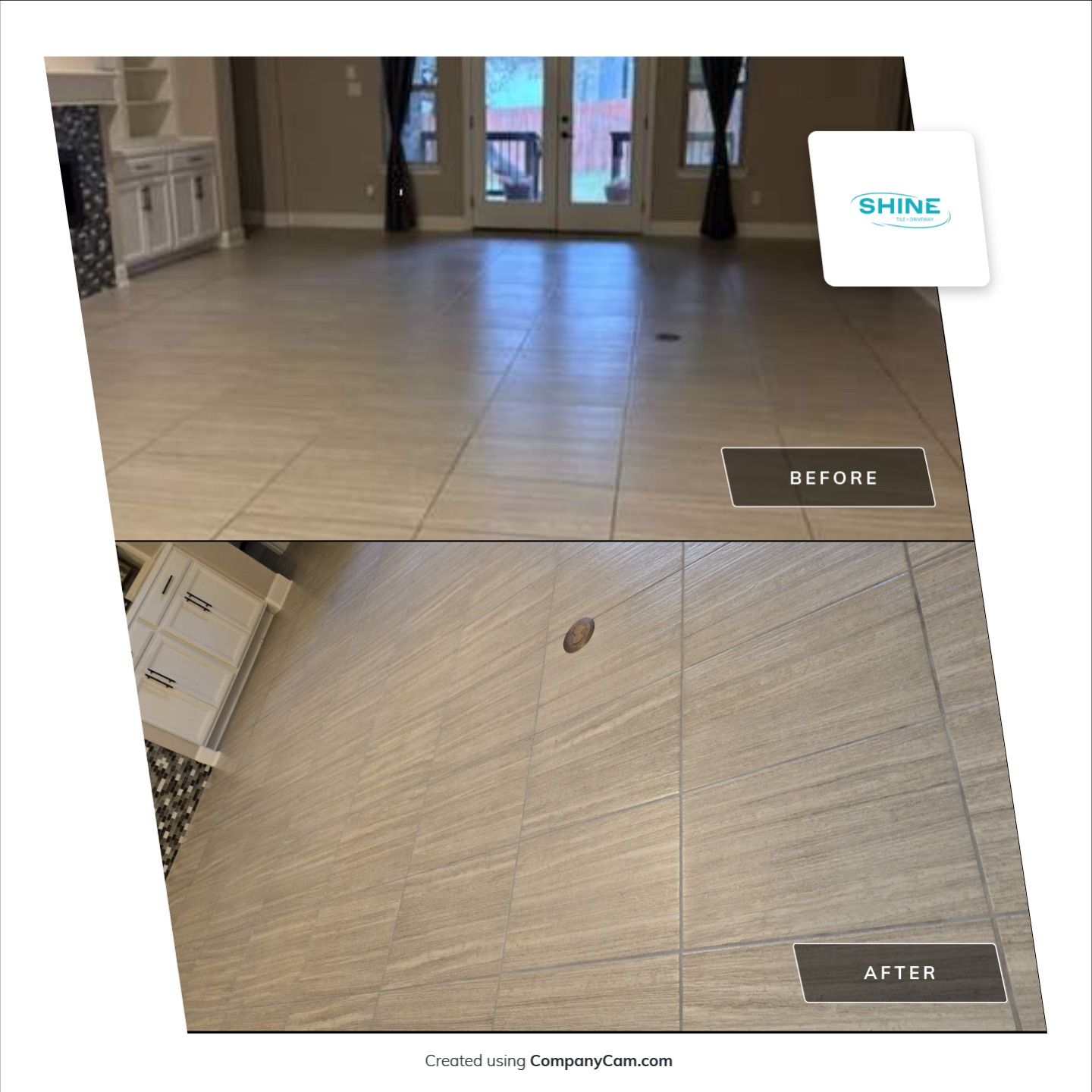 Project in Boerne by SHINE Tile and Grout Cleaning