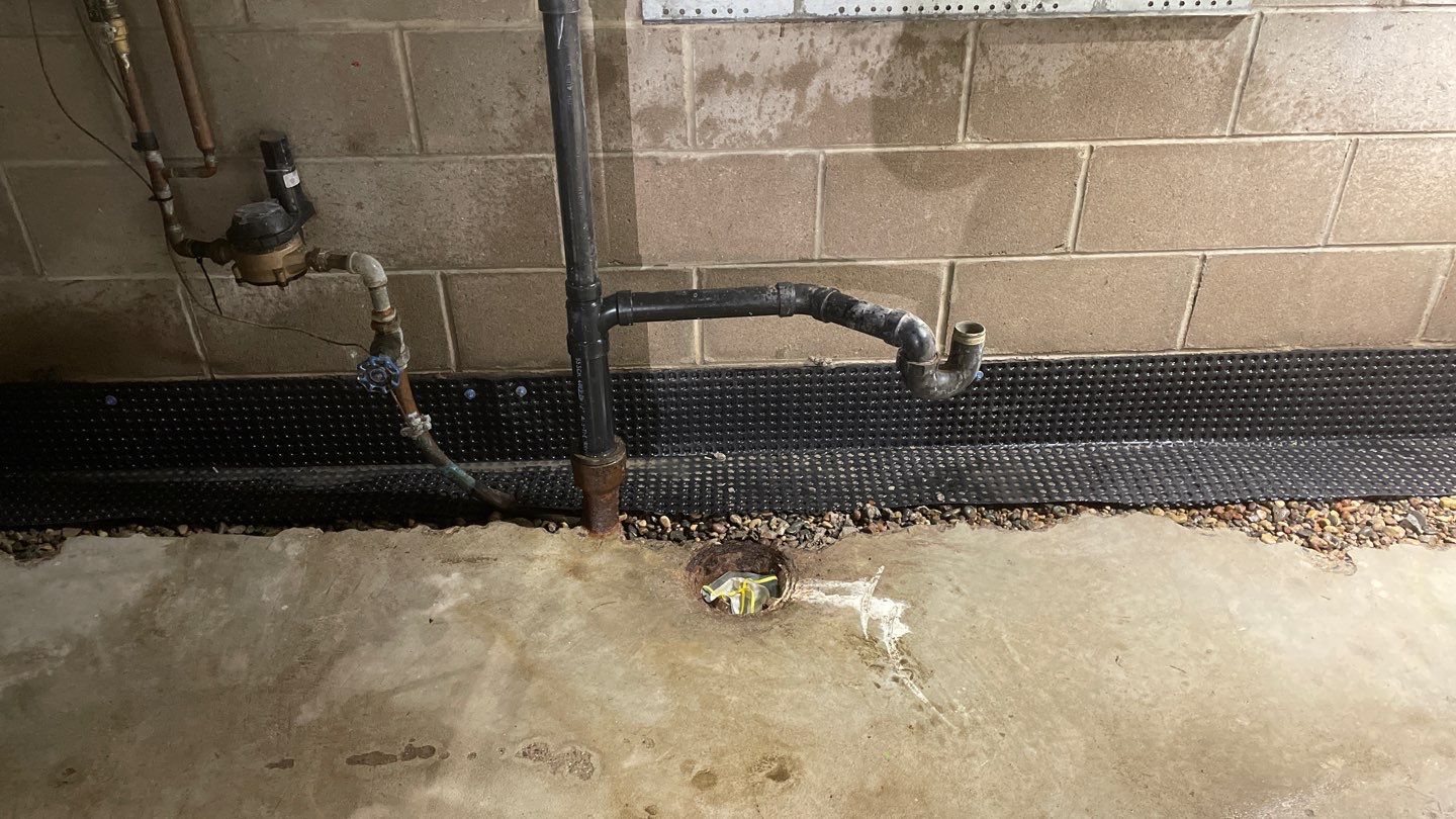 Drainage Board Installation in Shoreview by Waterproofing Northeast